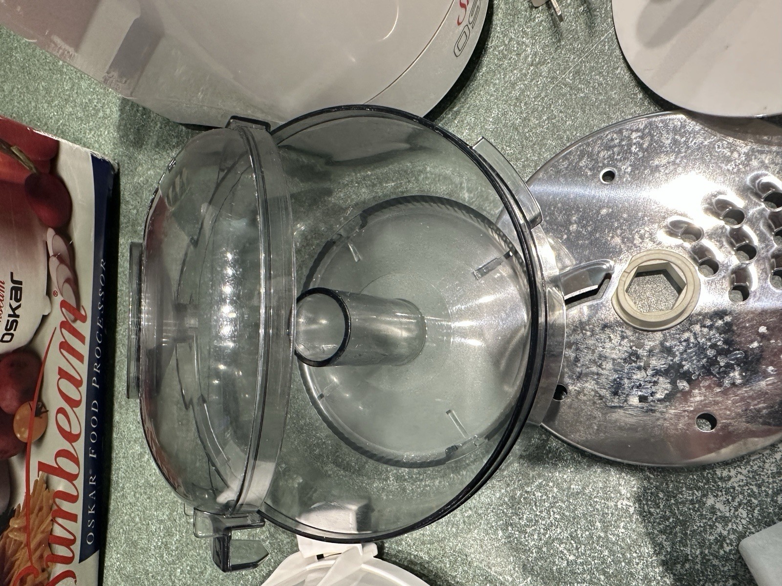 Sunbeam Oskar Model 14181 (4817 Food Processor COMPLETE & TESTED -Similar 14081