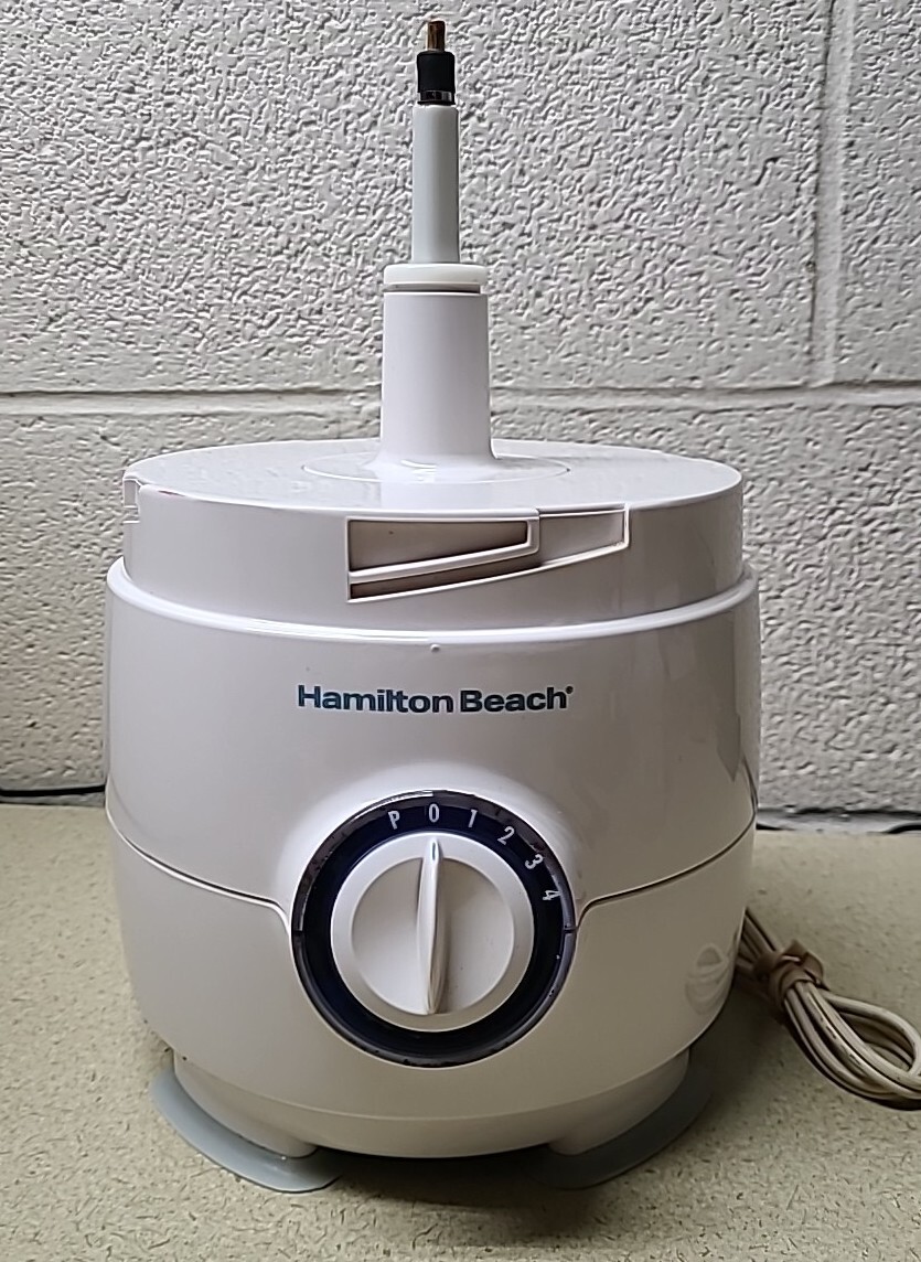 Hamilton Beach Food Processor Model 70590 Base Motor Working Condition
