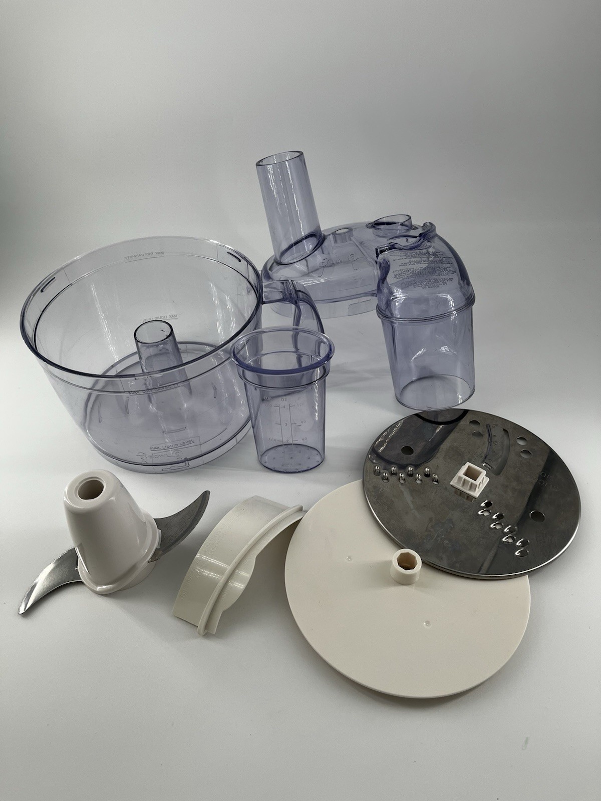 Hamilton Beach PrepStar Food Processor 70560R Bowl, Lid, pusher, Blade, Disc