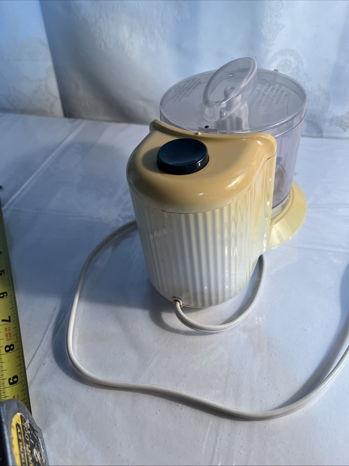 Black & Decker 1.5 Cup One Touch Electric Food Chopper Processor HC306 Tested