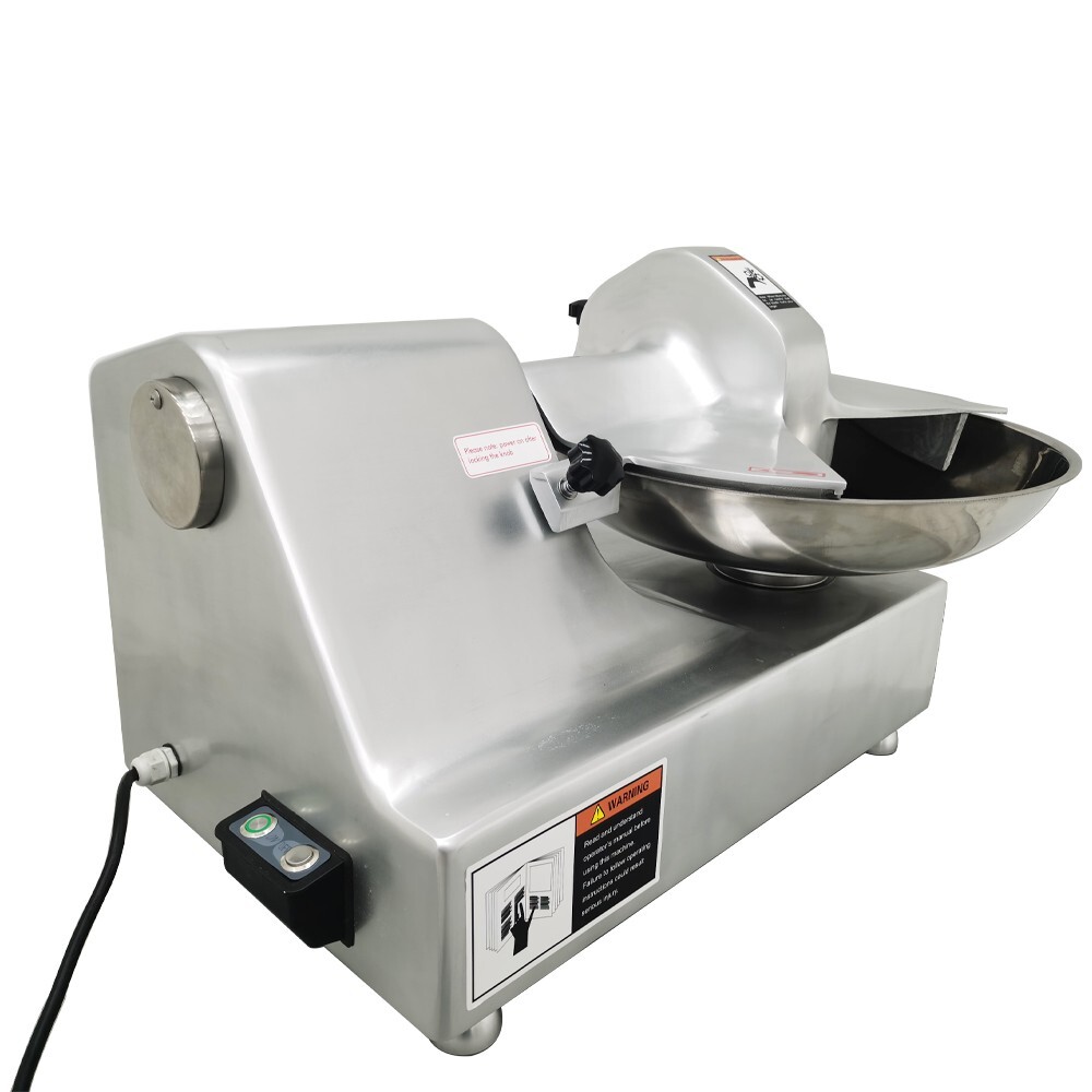Commercial 110V Food Chopper Processor 8L Capacity Bowl Cutter Food Processor El