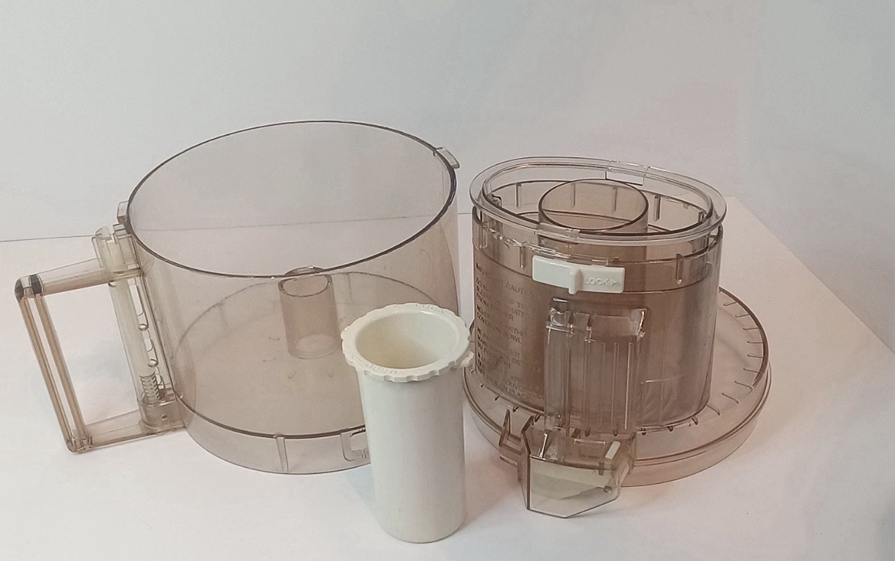 Cuisinart Model DLC-10 Food Processor Parts Bowl, Lid,Slide And Pusher