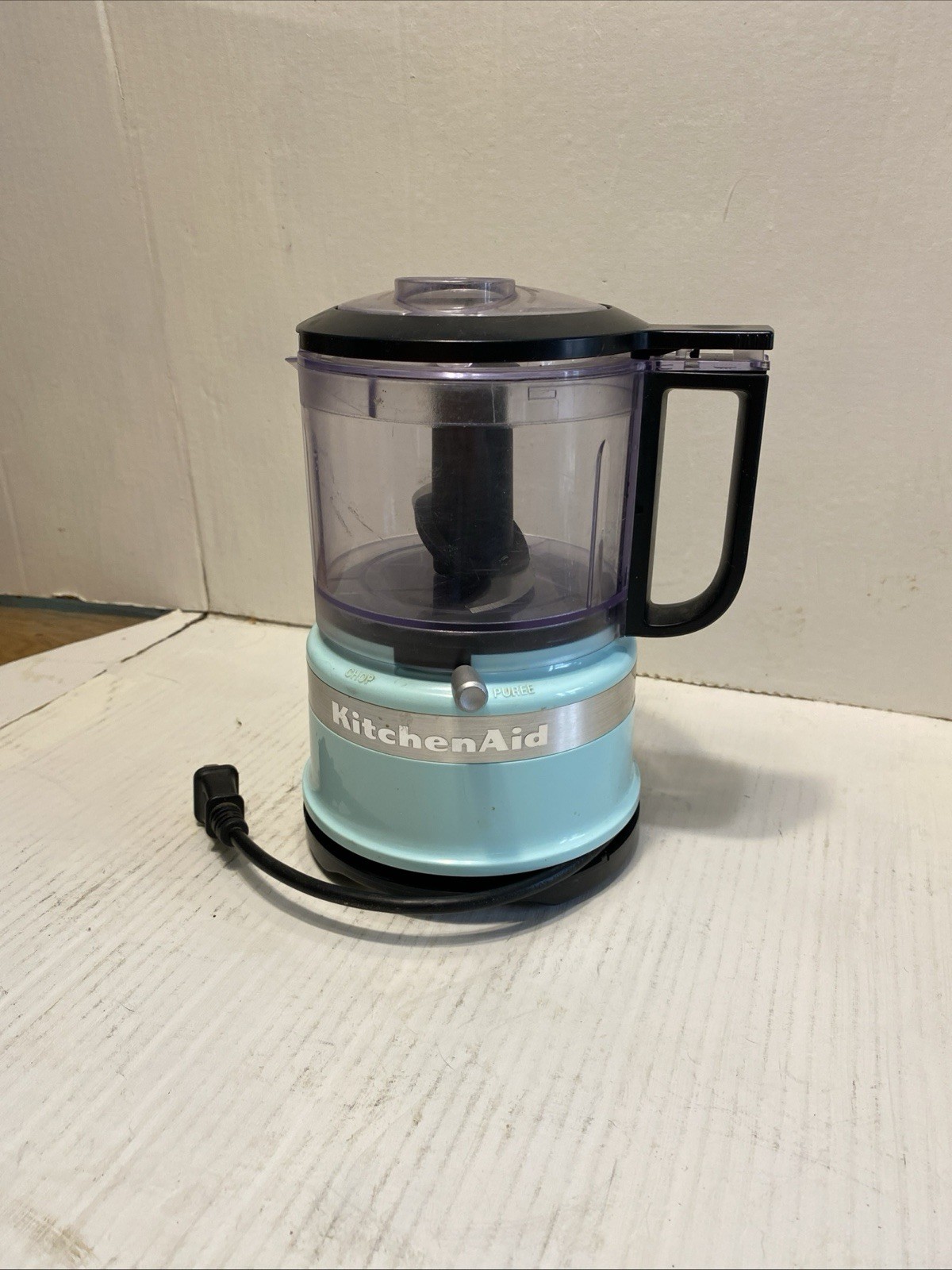 KitchenAid 3.5 Cup Food Chopper Processor KFC3516IC Pistachio Color- Working!