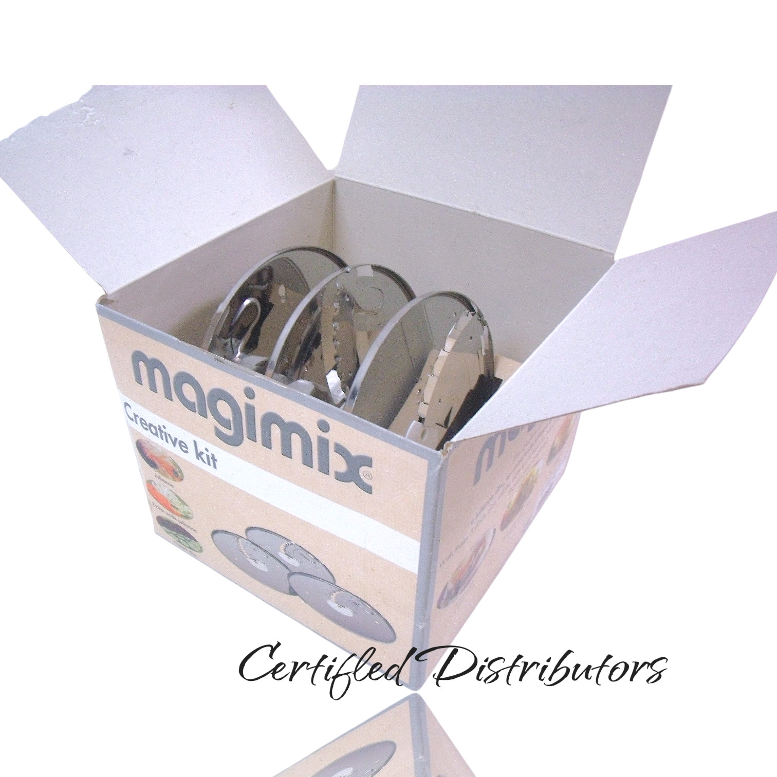 Magimix #CS5200 XL Creative Disc Kit Julienne Fluted Wide (3-Pc Blades Only) NEW