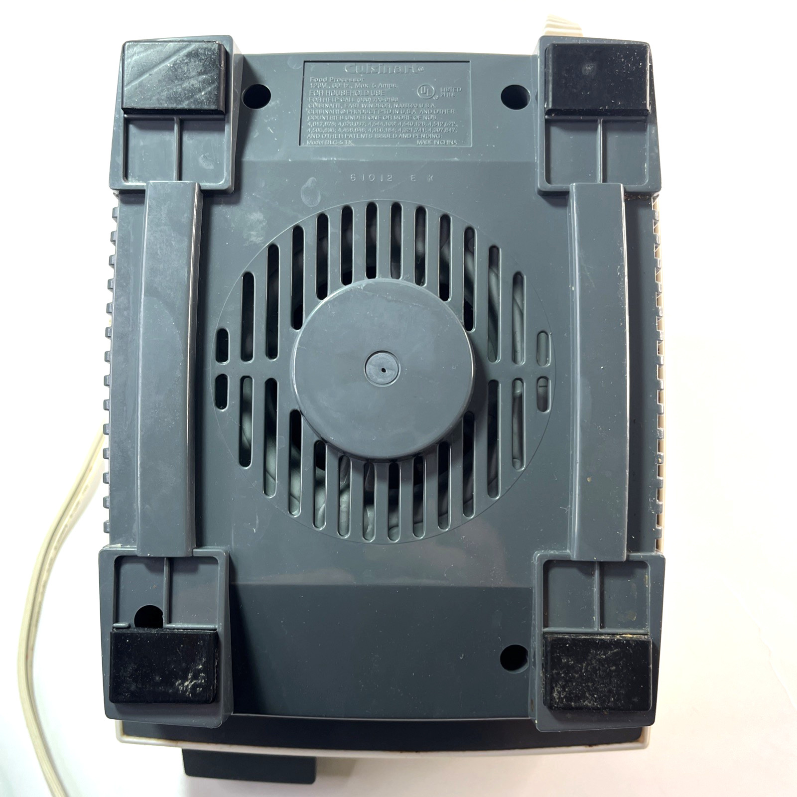 Cuisinart Food Processor DLC-5 TX Replacement Motor Base Only Tested Ships Fast