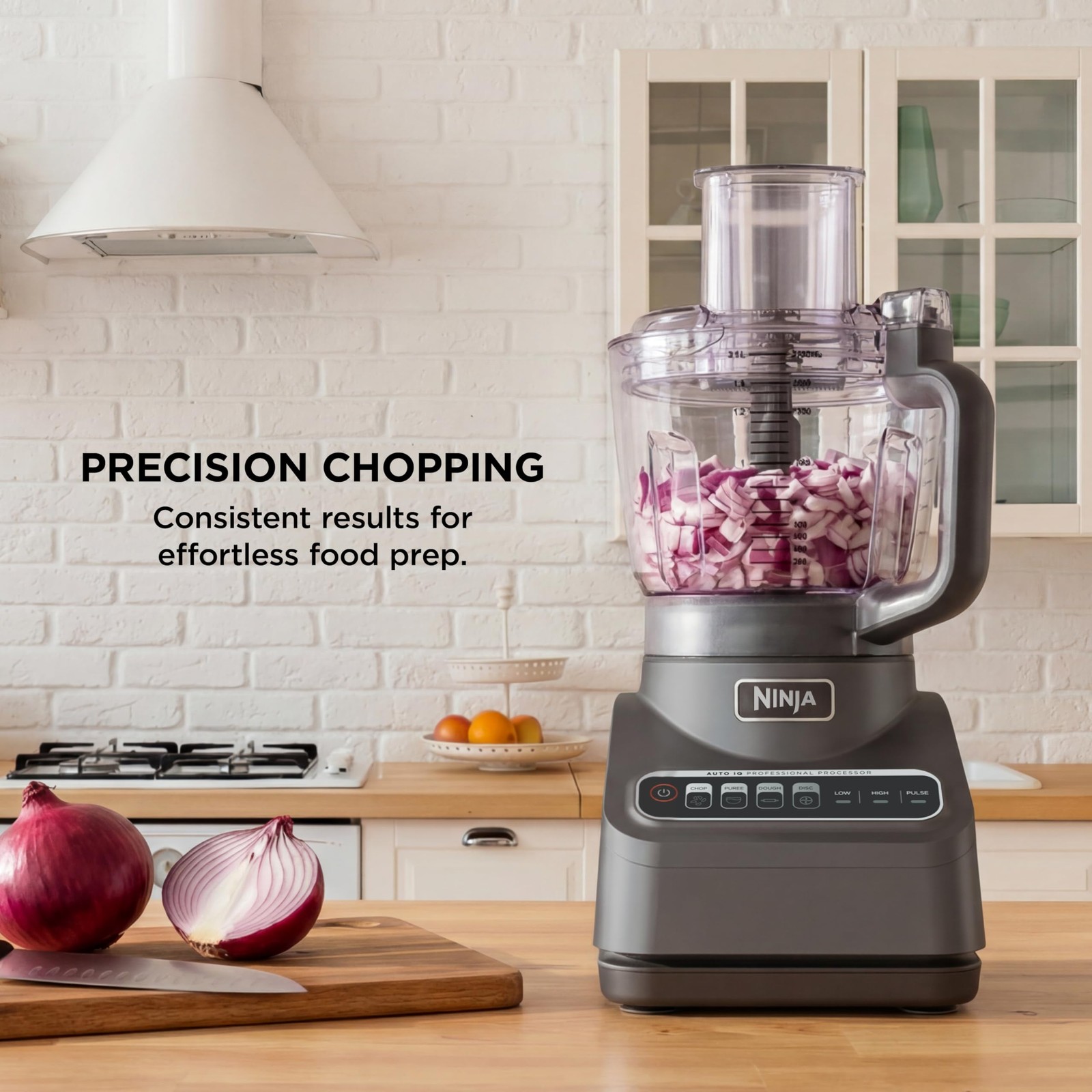 Ninja Professional Plus Food Processor 9-Cup 1000W 4-Function Grey BN601