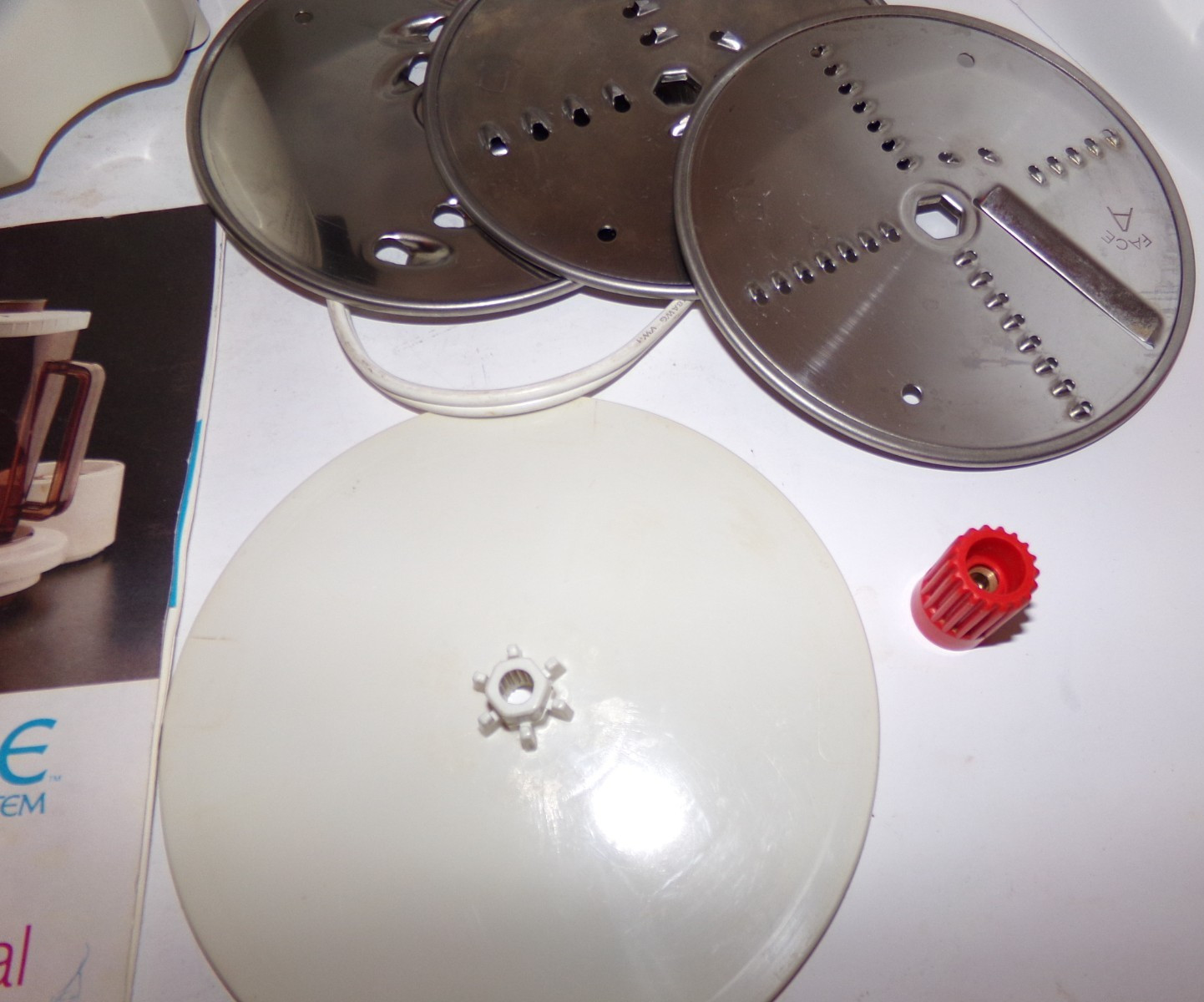 Vintage Moulinex La Machine Deluxe Food Processor Model 354