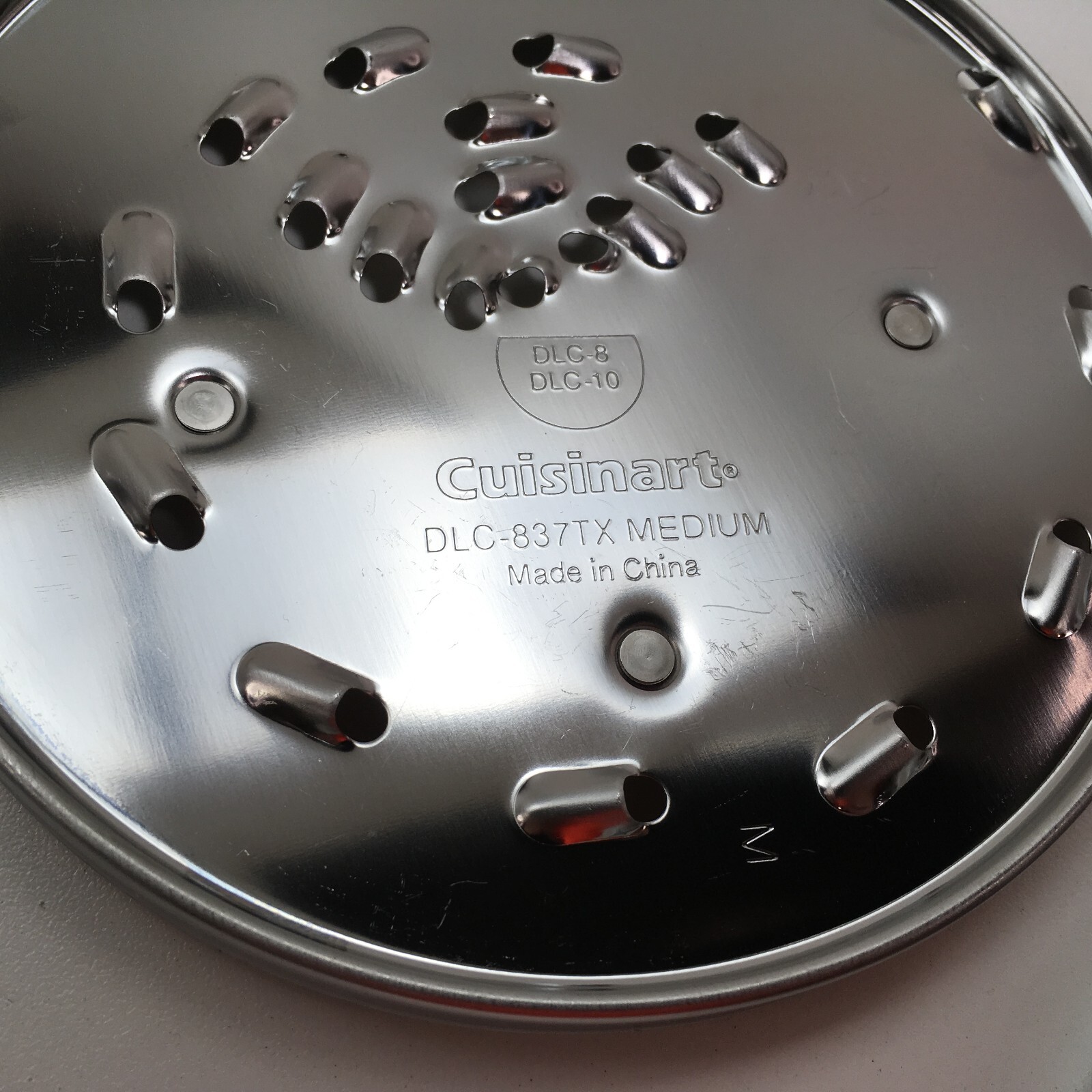 Set of 2 Cuisinart DLC-5 DLC-7 DLC-3011 Shredding Slicing Discs DLC-837 DLC-844