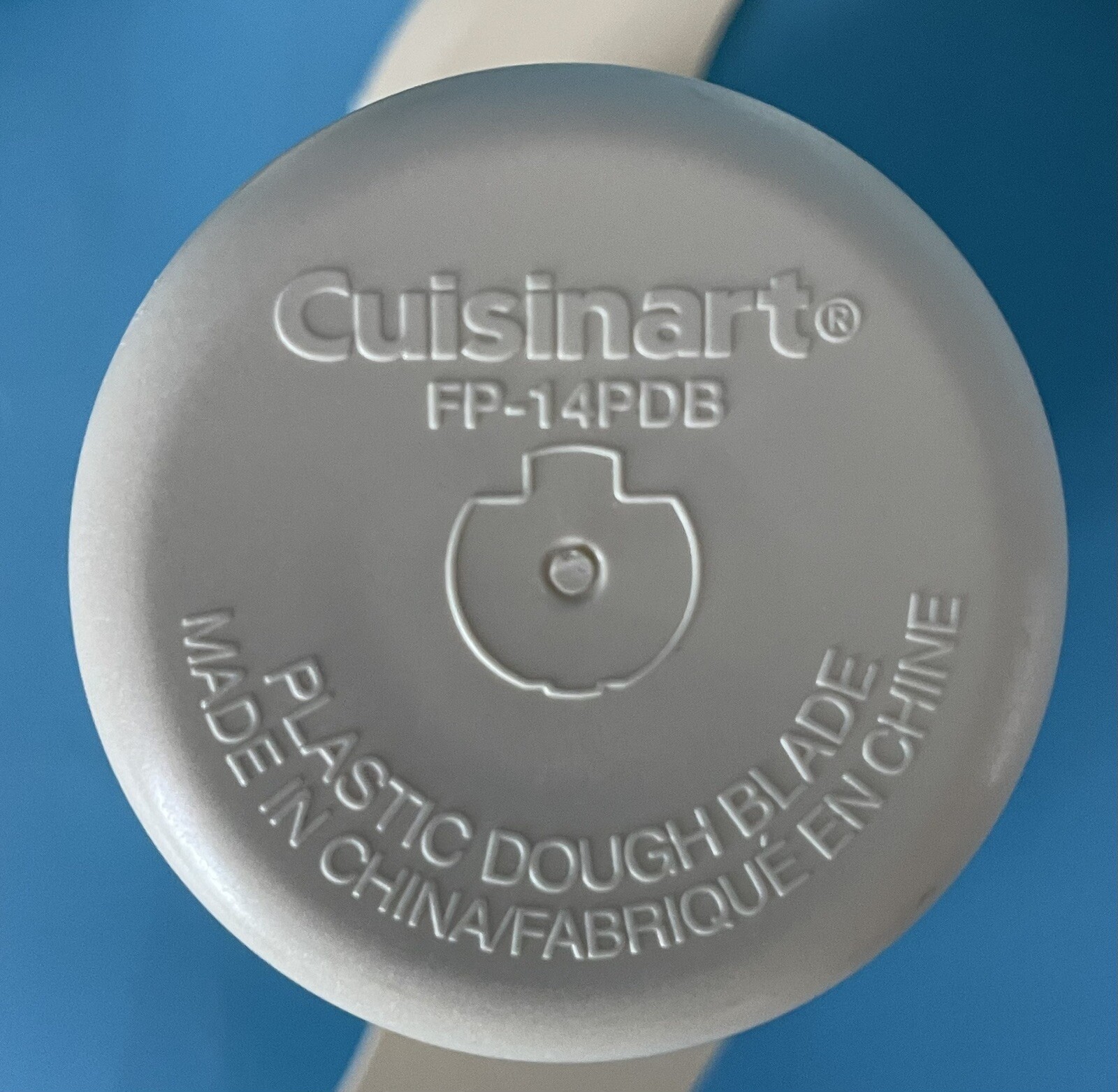 Lot of 3 Cuisinart Chopping Blades FP-16SCB, FP-16LCB, FP-14PDB — Tested/Working