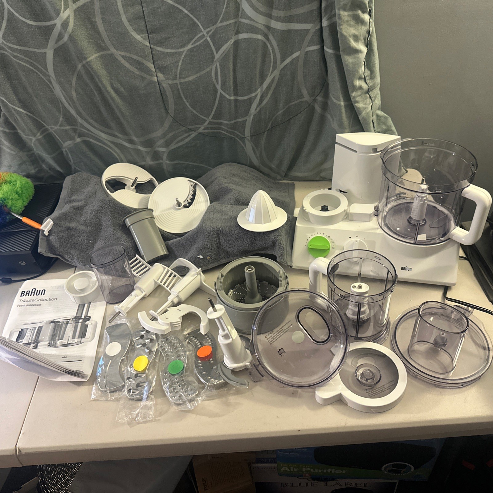 Braun Tribute Collection FX3030 12 Cup Food Processor Parts READ