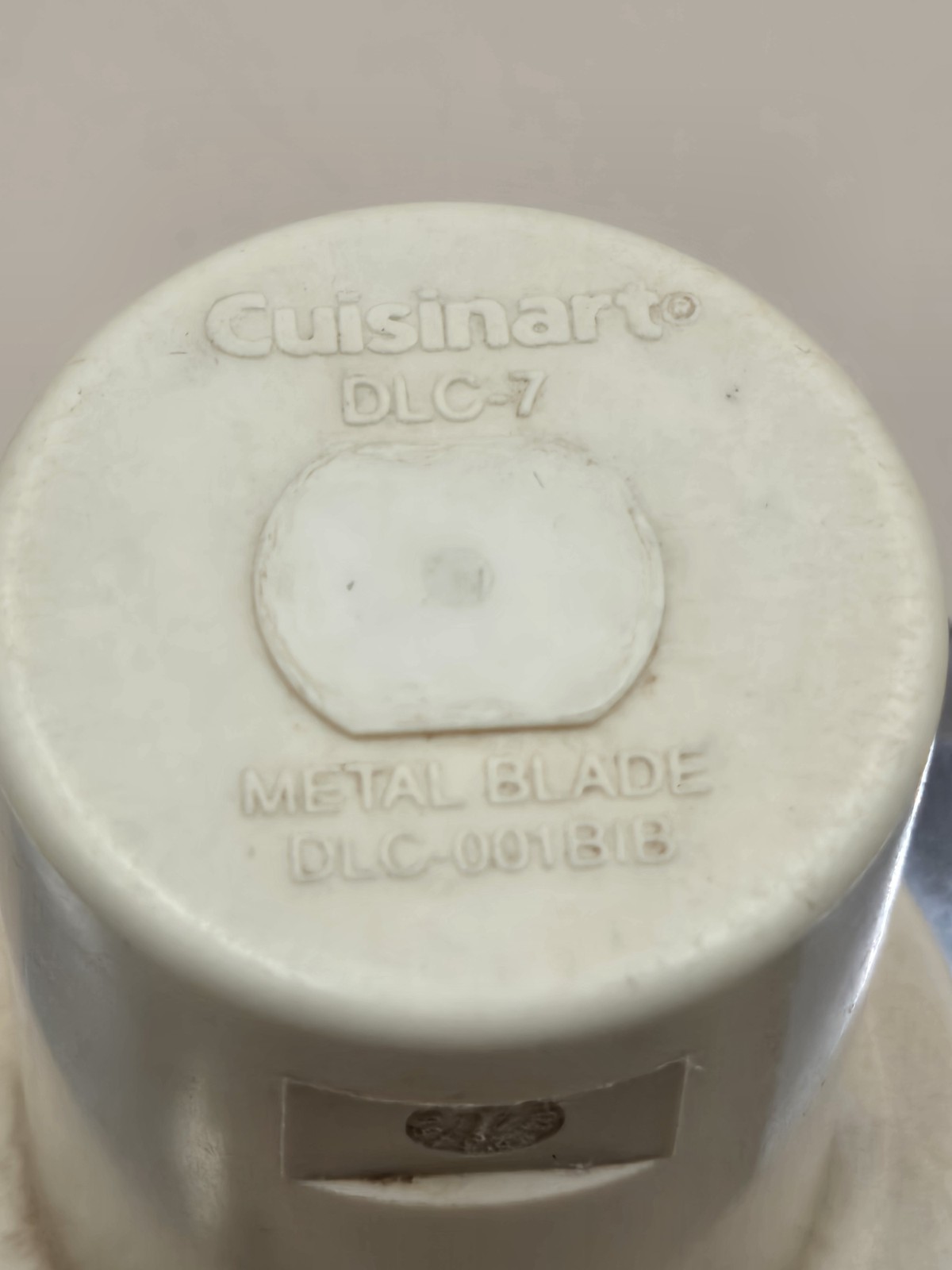 Shows Wear Metal Blade DLC-001BIB Cuisinart Food Processor DLC-7 NO RIVETS