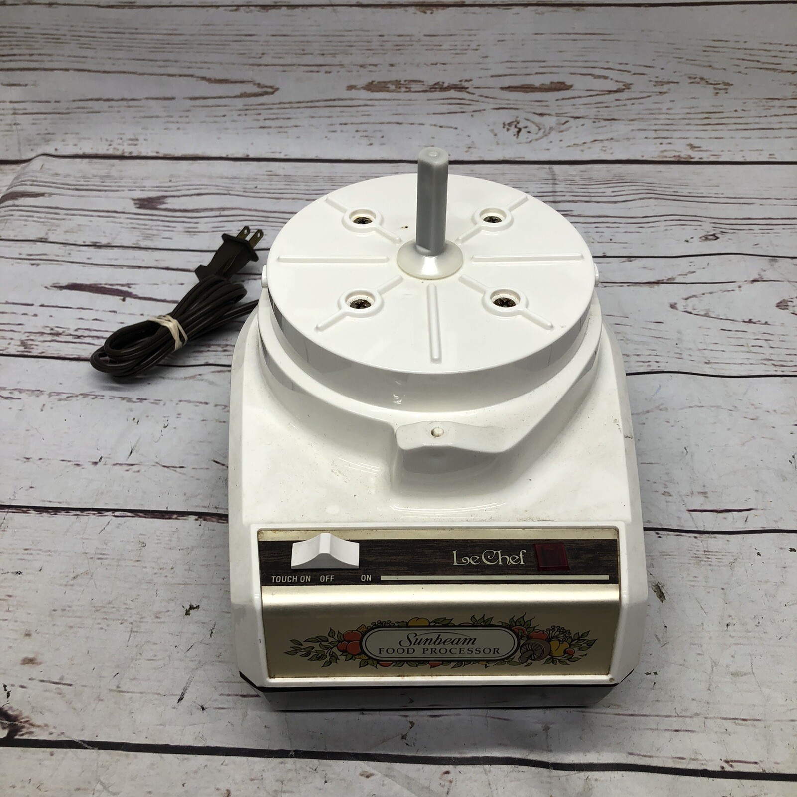 Sunbeam Vista Food Processor 714-38 Motor Base Only Le Chef Compatible Clean
