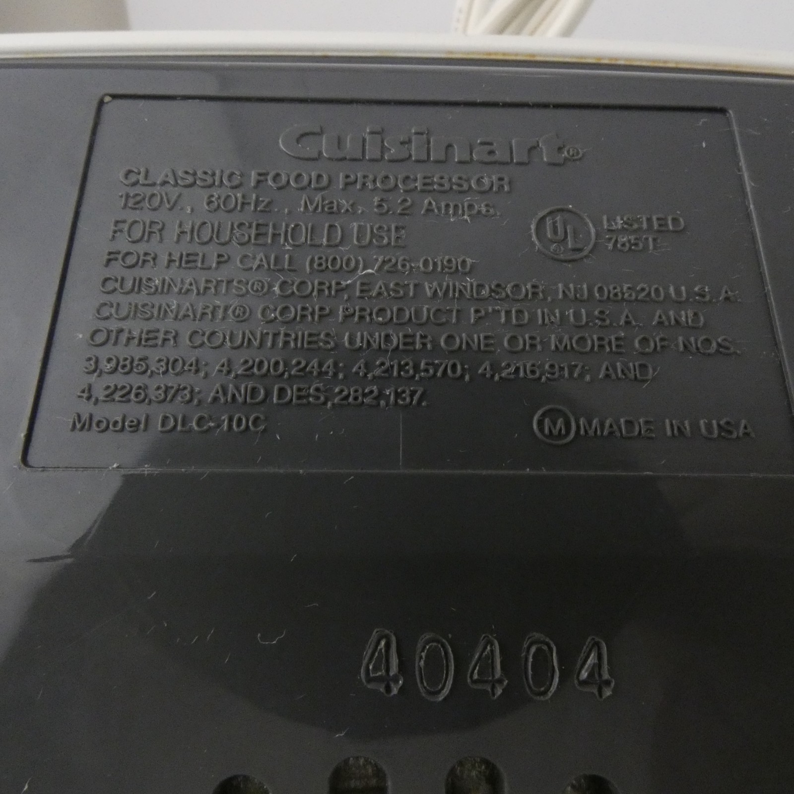 Cuisinart Classic Food Processor DLC-10C Replacement Parts – CHOOSE PART