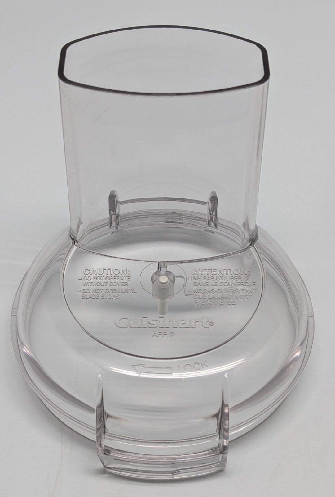 Cuisinart AFP-7 Replacement Parts Lid & Pusher Smart Power Duet Food Processor