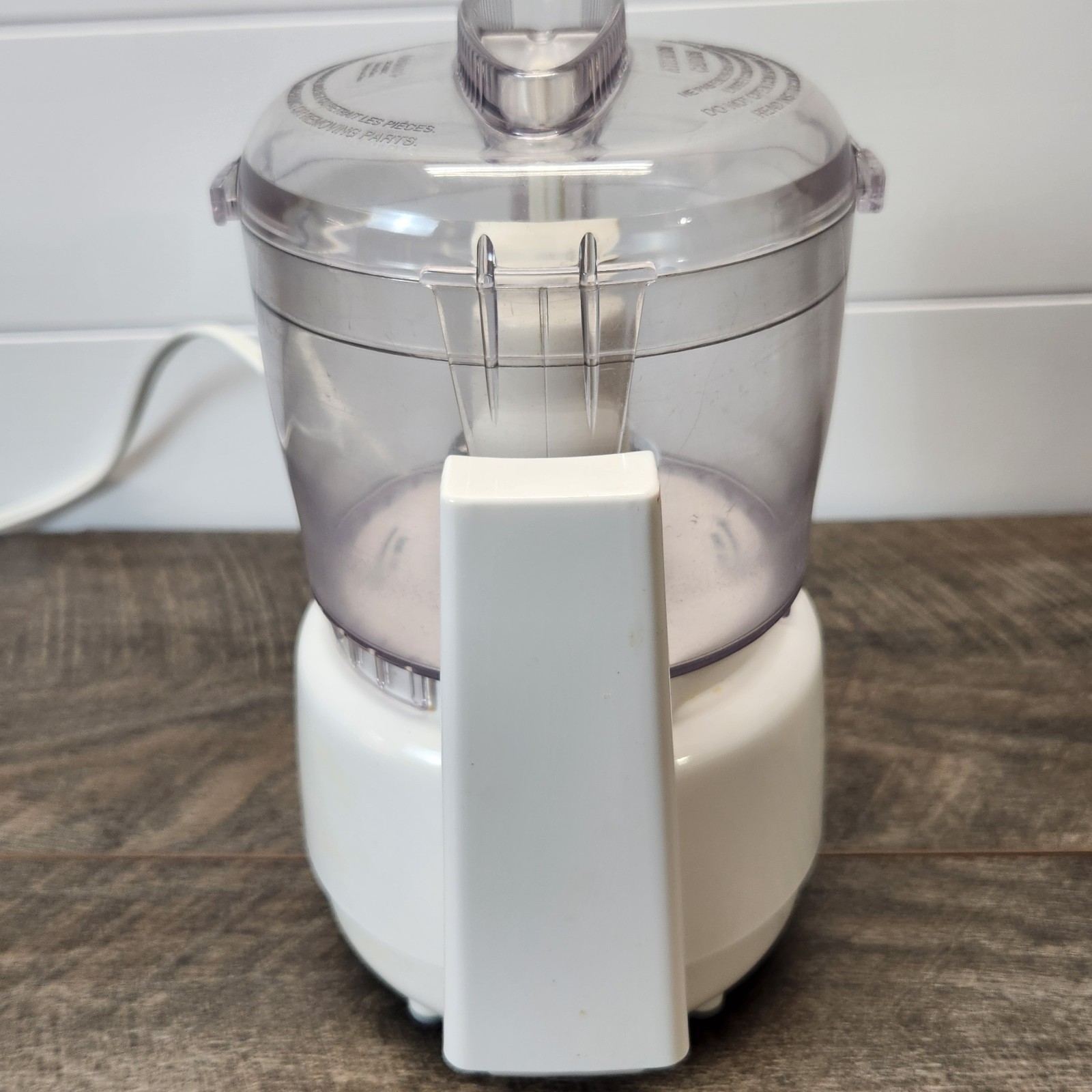 Cuisinart Mini-Prep Plus Food Processor 3 Cup White Tested Cleaned Model DLC2A