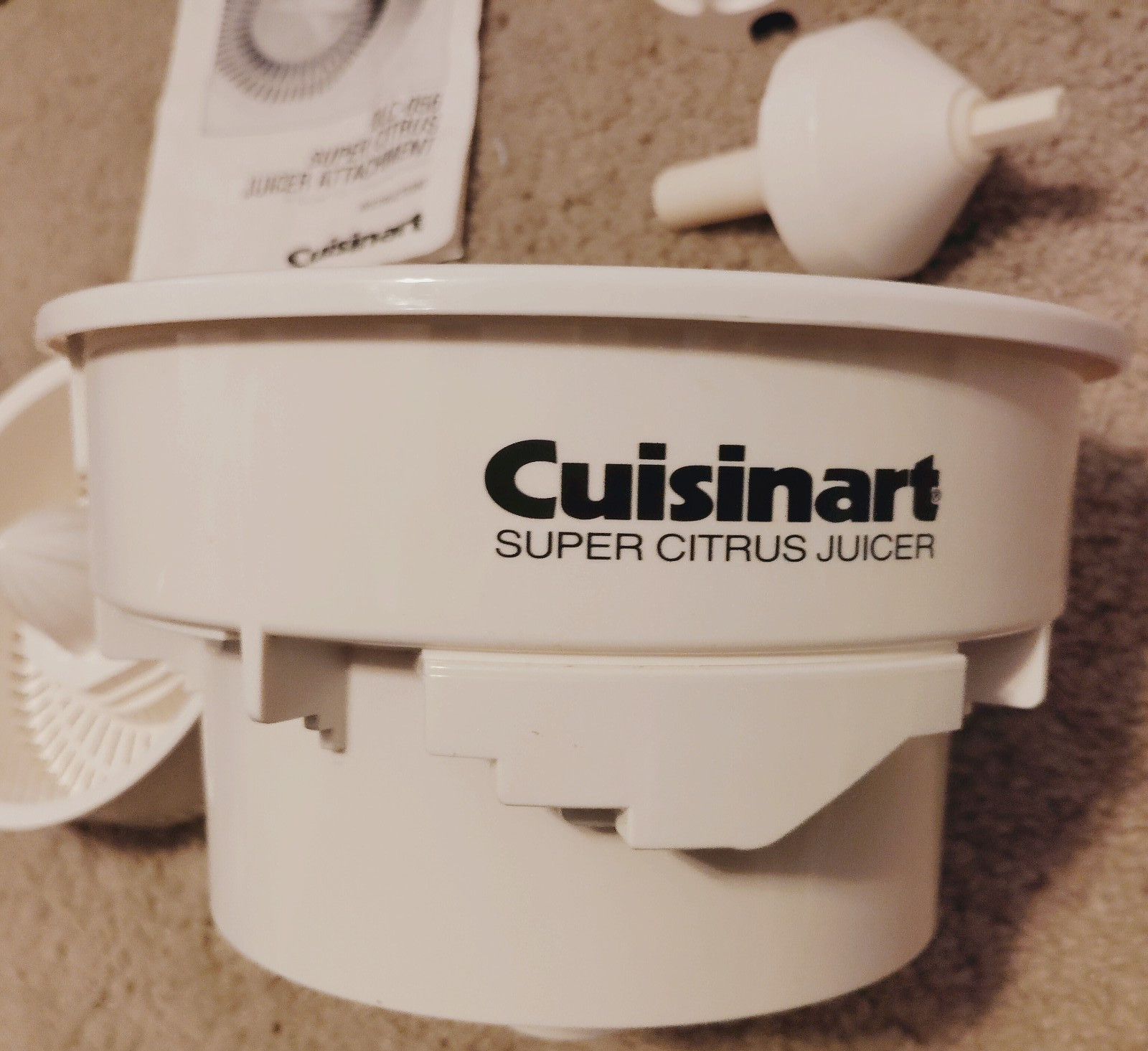 NEW UNUSED Cuisinart DLC-056 Super Citrus Juicer Attachment DLC-7 Series