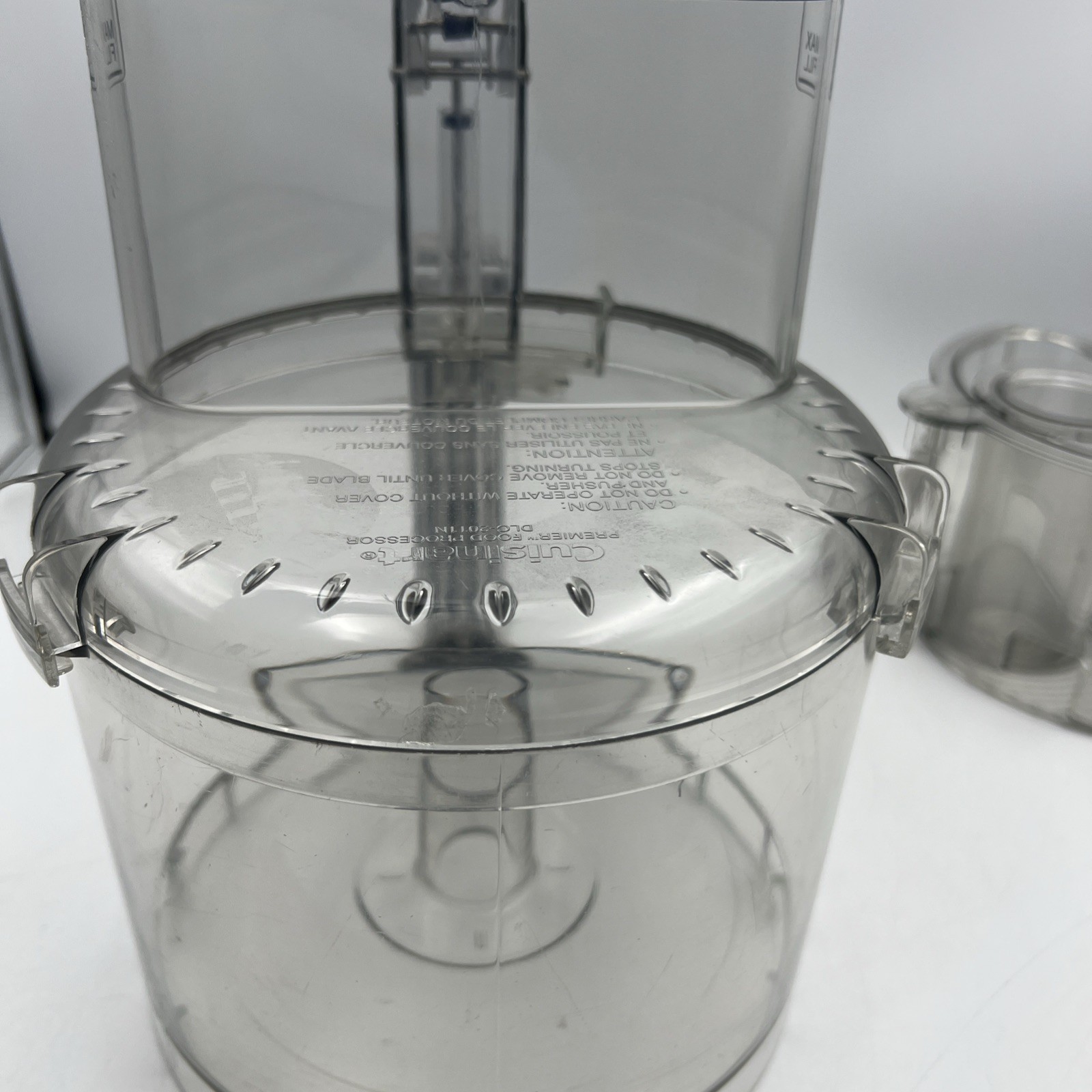 Cuisinart DLC-2011N Food Processor – Bowl, Lid, Shute, Pusher & Spatula Parts
