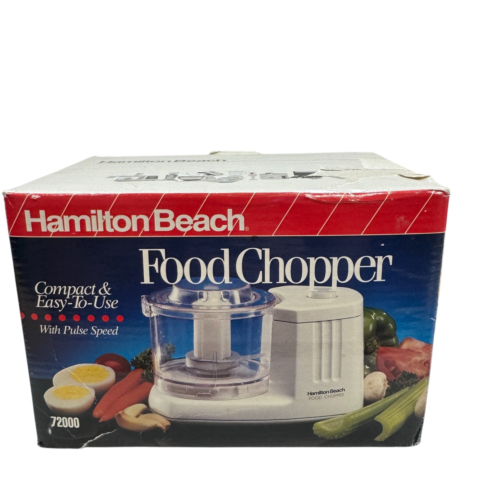 Hamilton Beach Food Chopper 72000 Mincing Magic Compact Easy-To-Use Pulse Speed
