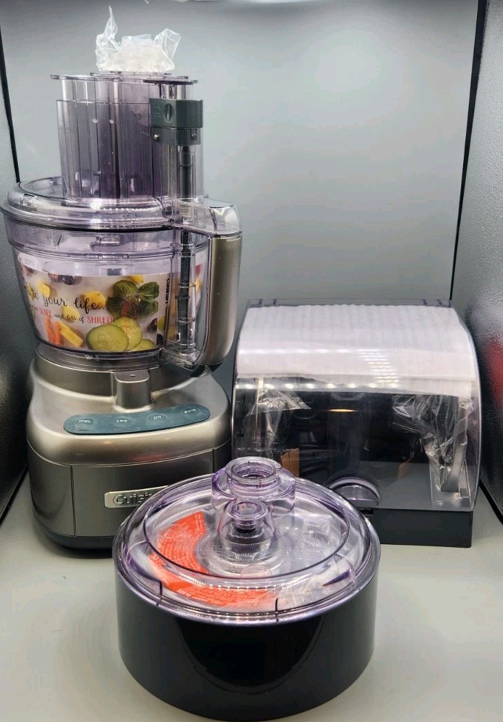Cuisinart FP-13 Elemental 13-Cup Food Processor + dicing Kit + Storage case