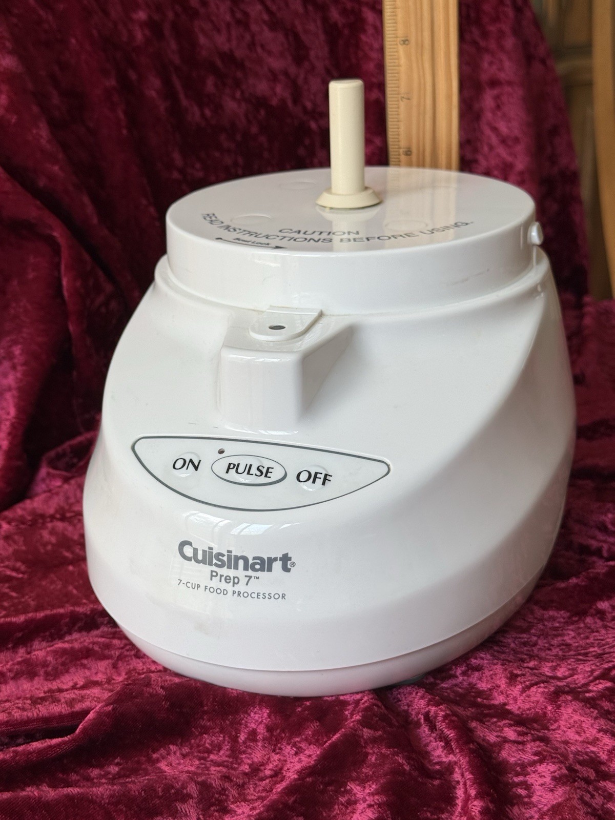 Cuisinart DLC-2007N Prep 7 7-Cup Food Processor Motor Base Unit Only. Tested.