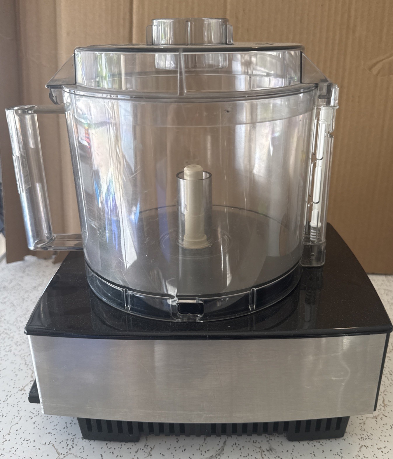 Cuisinart Custom 14 Cup Food Processor DFP-14BCN Brushed Chrome Tested Works