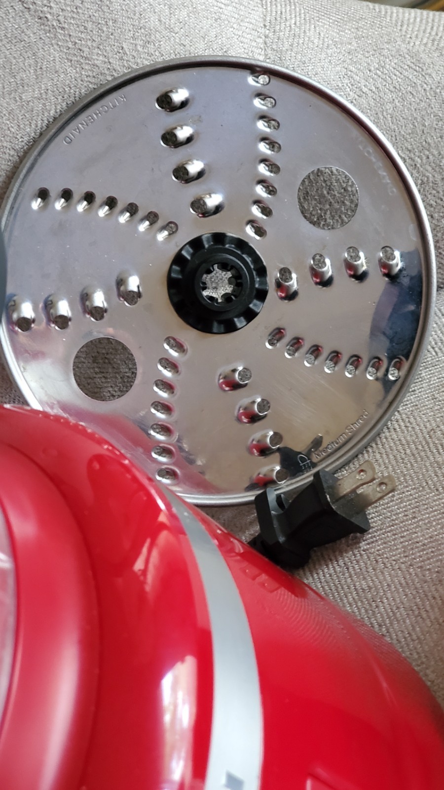 KitchenAid 13-Cup Food Processor – Red (KFP1318ER) READ DESCRIPTION