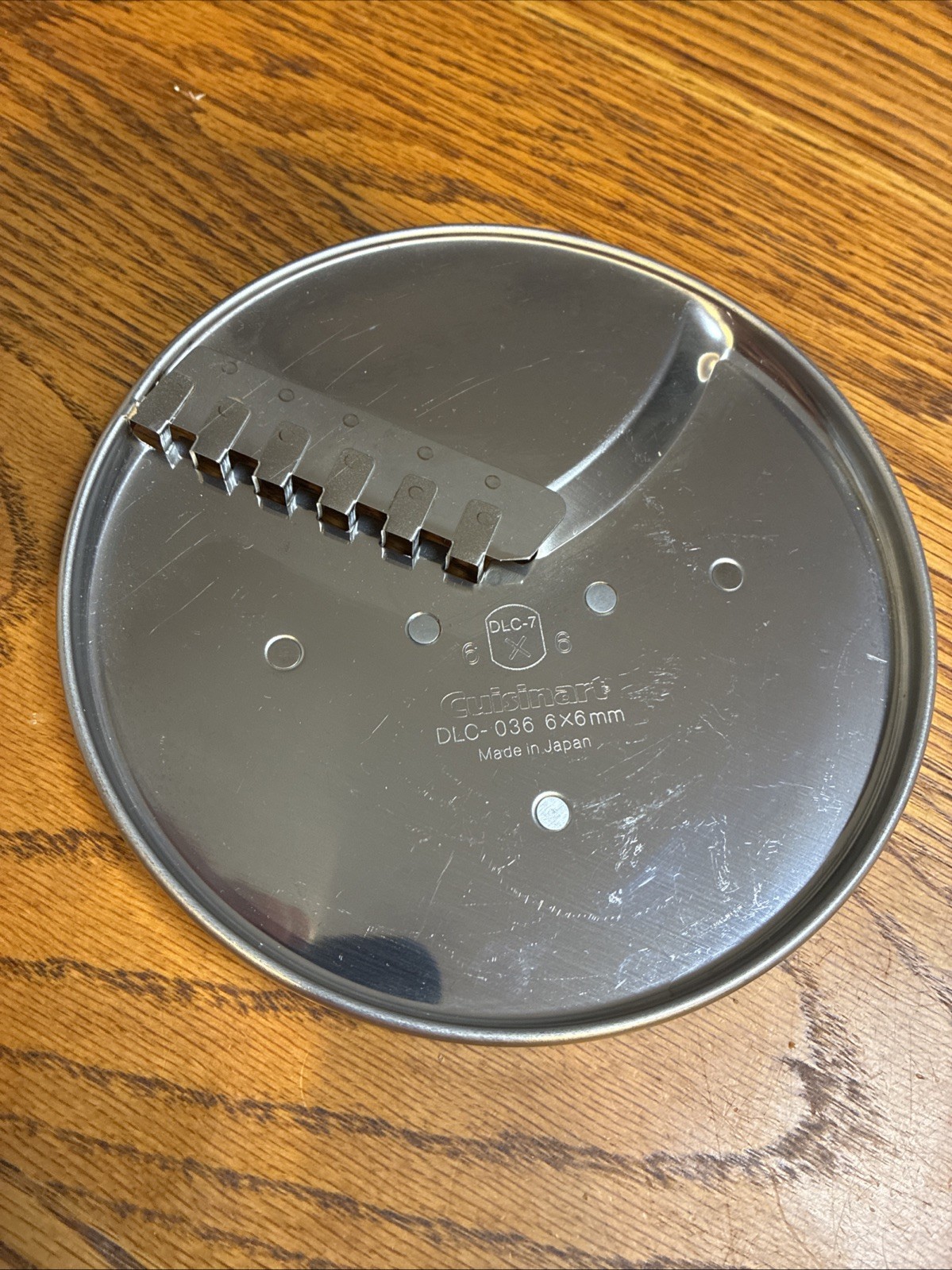 Cuisinart DLC-036 Fruit Vegetable & French Fry Disc Blade Japan