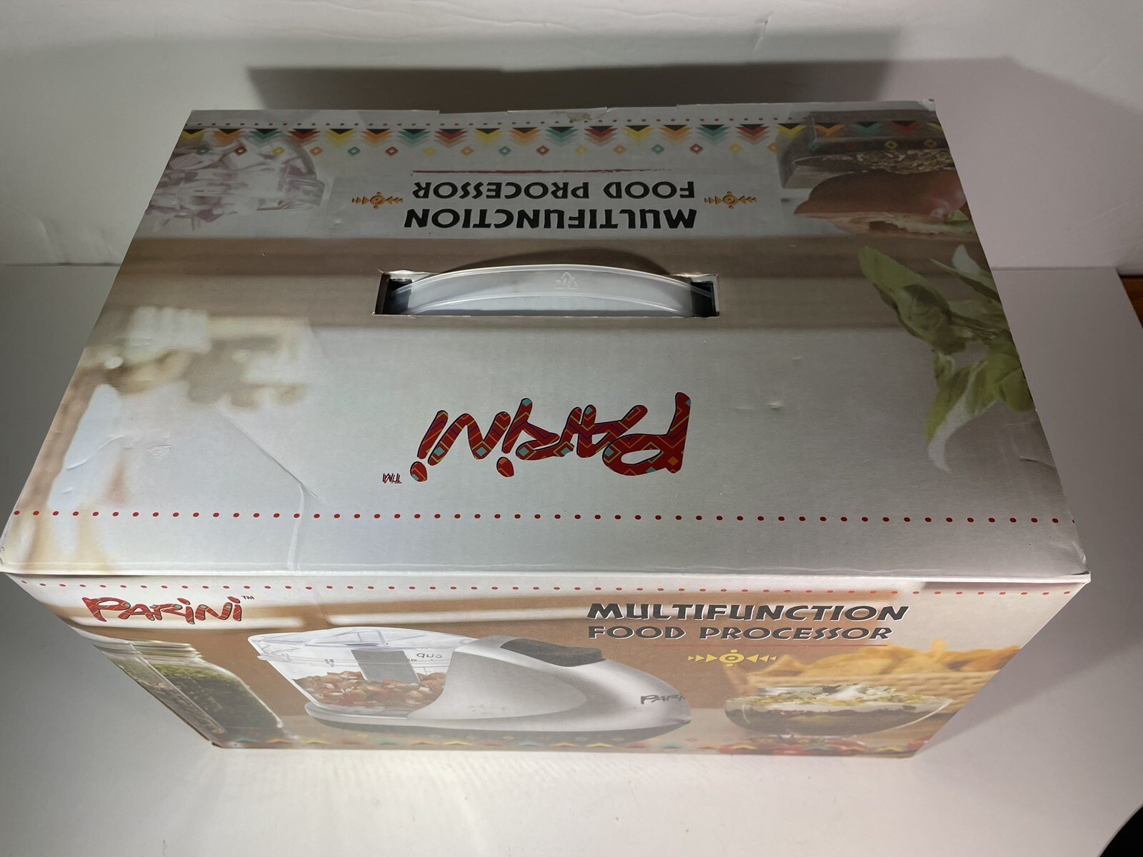 Parini Multifunction Food Processor/Blender NDJ-208 CHOPS/DICES/SHREDS NOB