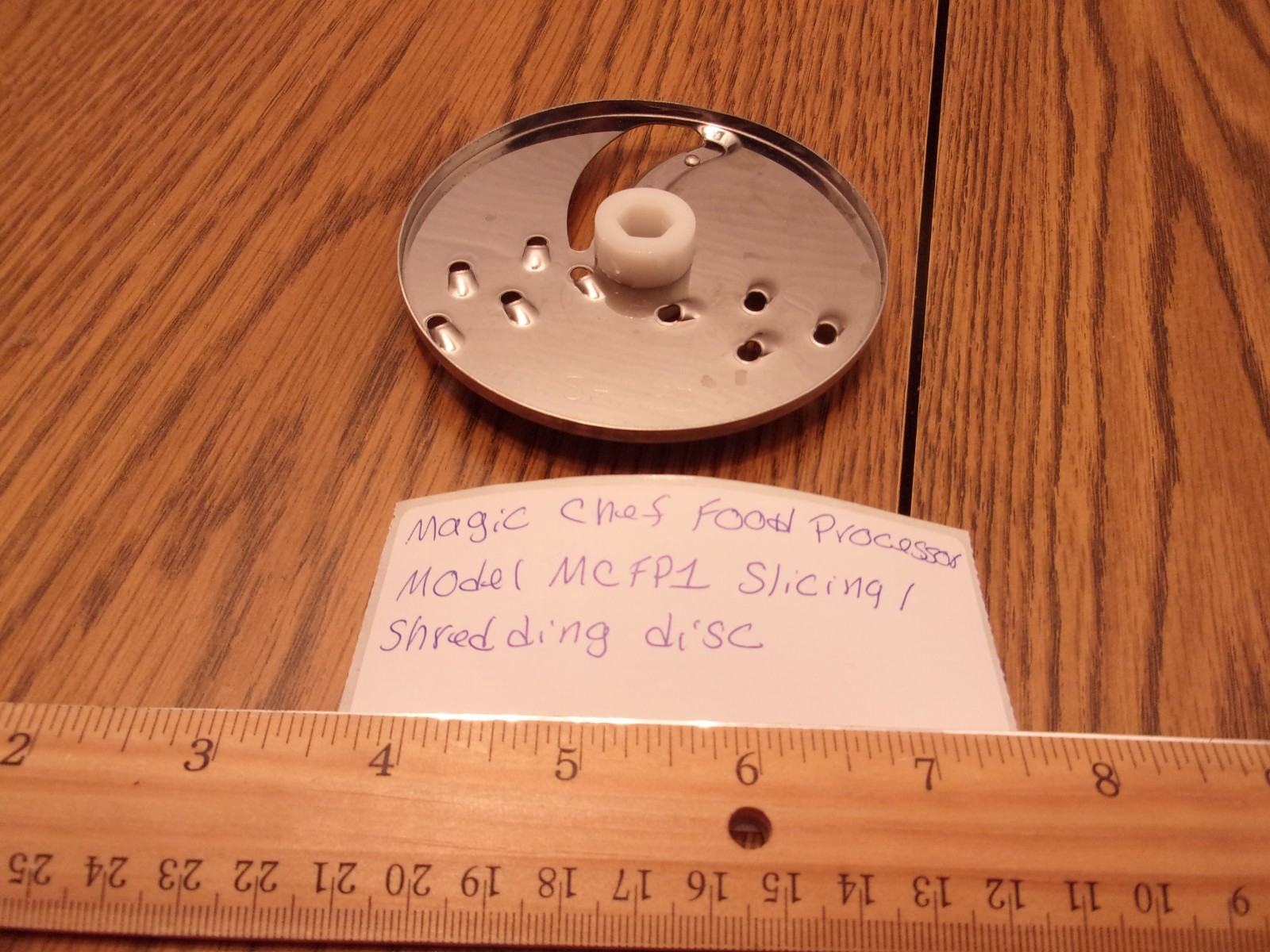 MAGIC CHEF MINI FOOD PROCESSOR MODEL MCFP1 SLICING/SHREDDING BLADE
