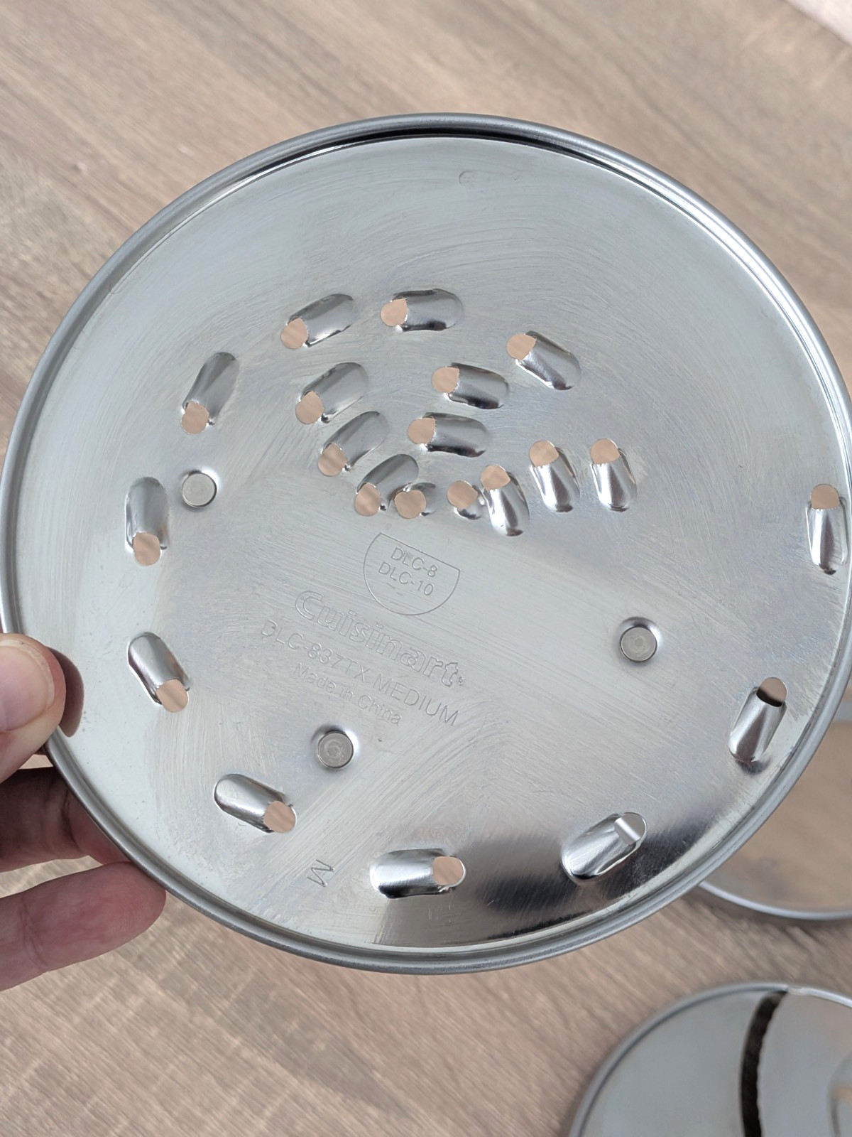 Cuisinart Pro Custom DLC-8/10 Shredding Slicing Discs 837TX 842TX 844TX & Stem