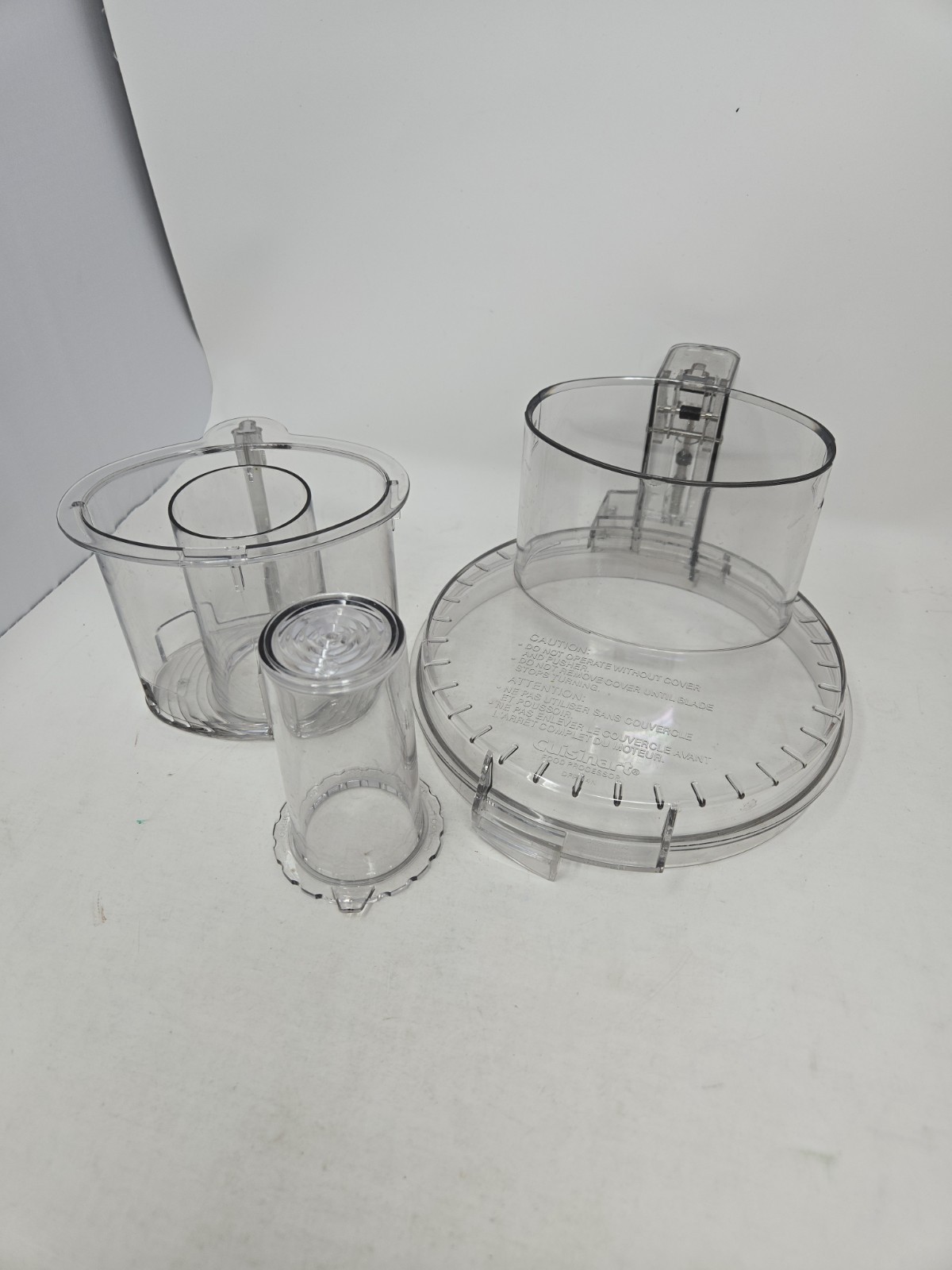 Cuisinart DFP-14N 14Cup Food Processor Bowl Lid &Pusher Chute Replacement Parts