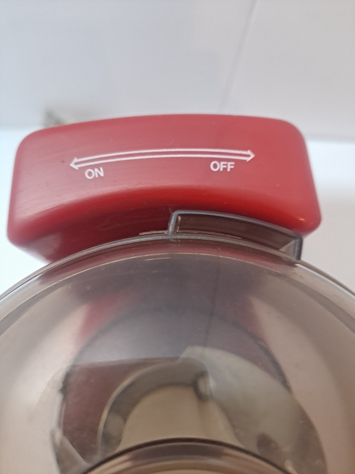 Sunbeam Oskar Jr Chopper Plus Mini Grinder Food Processor Red #14137 Works 100%