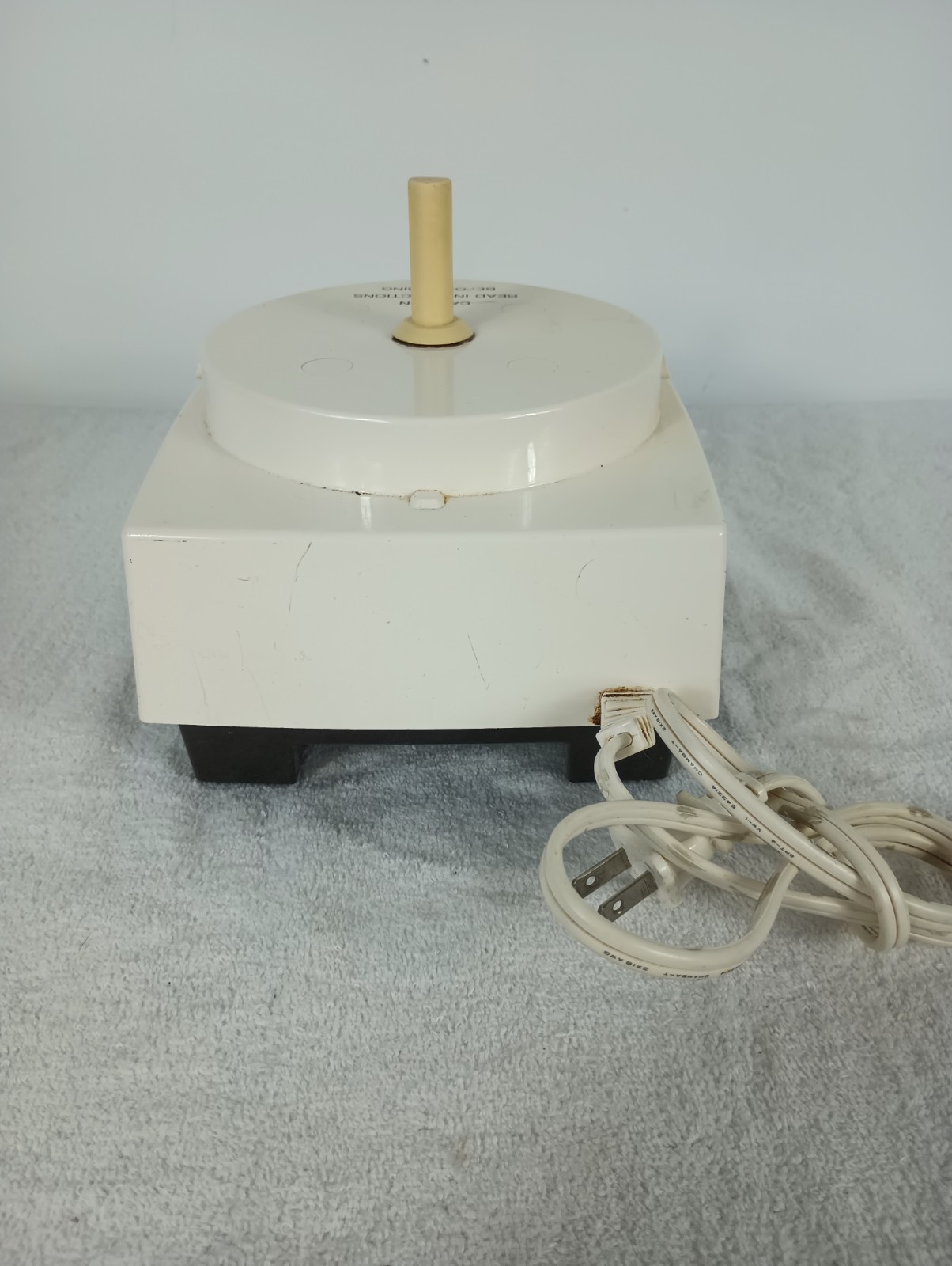 Cuisinart Basic Food Processor Replacement Beige Motor Base Unit TESTED WORKS