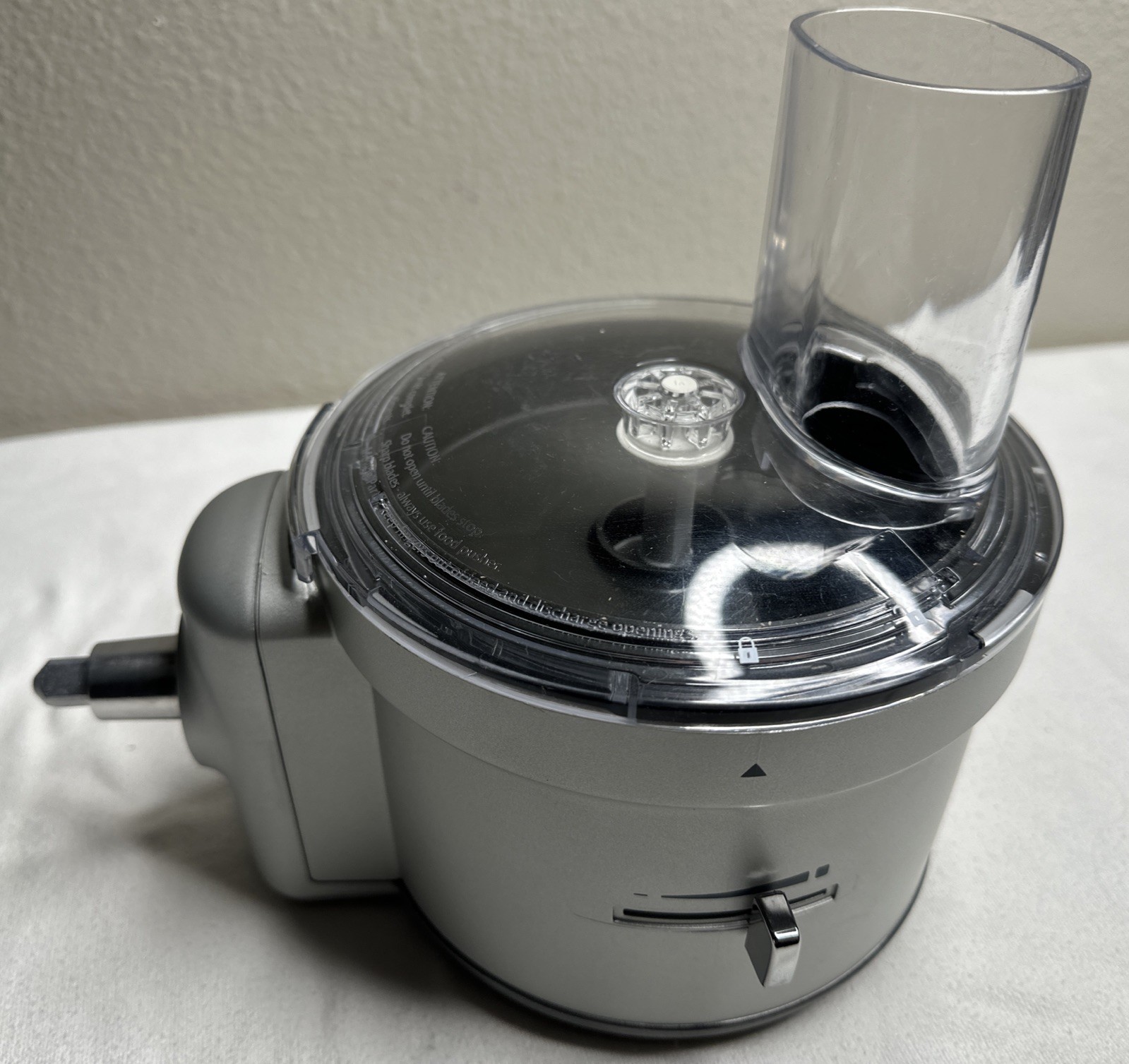 KitchenAid Stand Mixer Food Processor Attachment KSM2FPA -NO BLADES