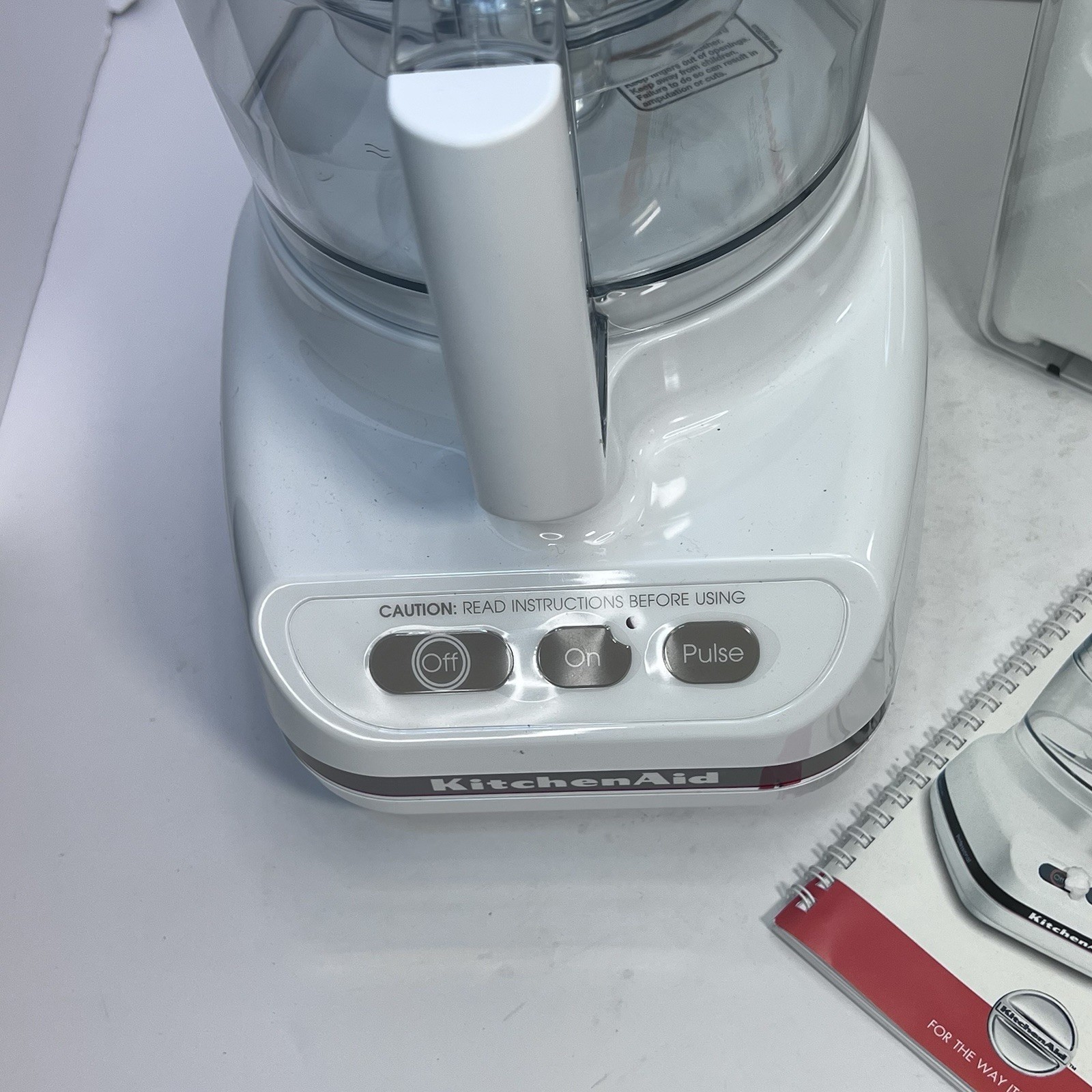 Kitchen Aid Food Processor 11 Cup Model KFP600 WHITE REFURBISHED