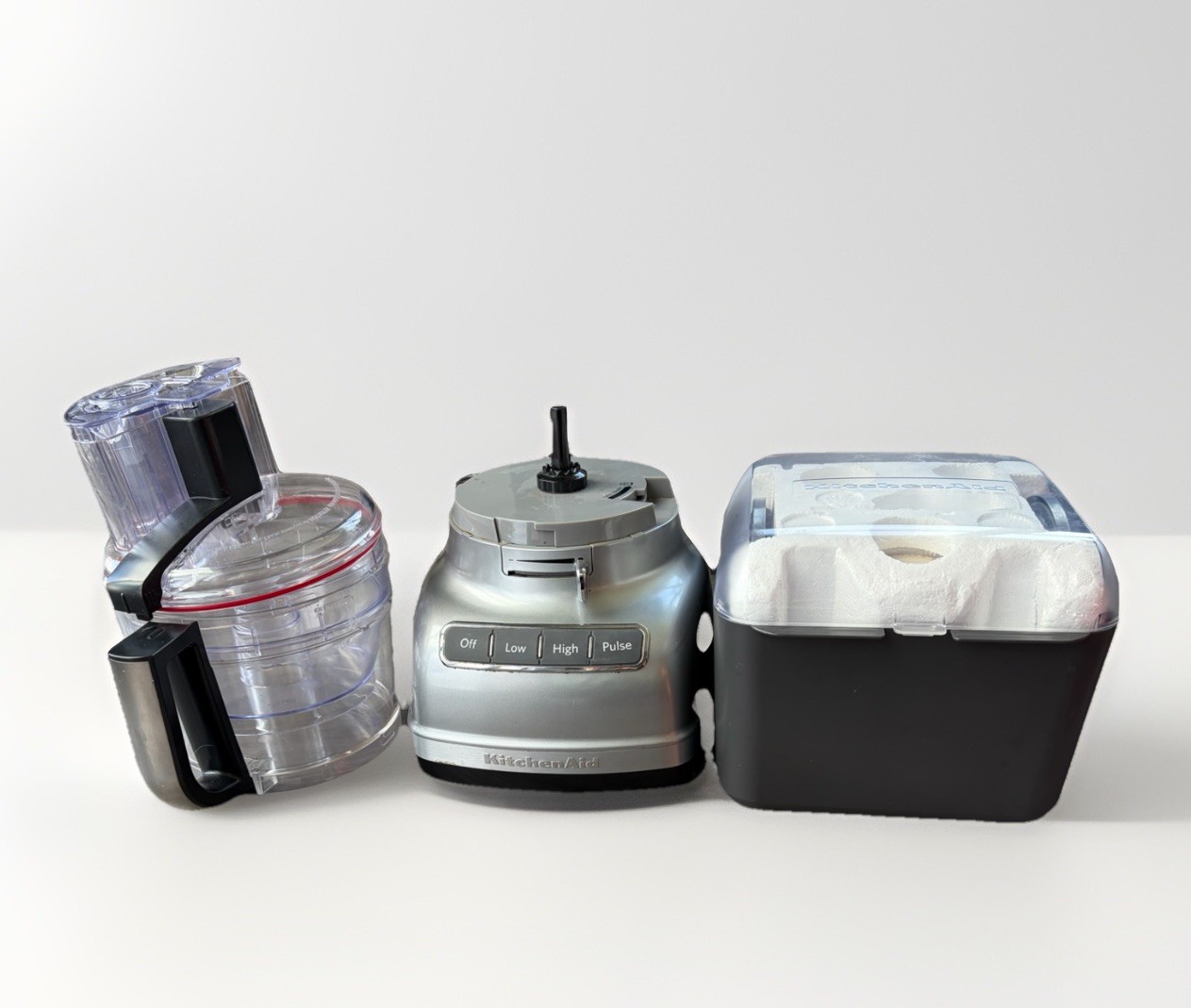 KitchenAid 11-Cup Food Processor Exact Slice System Contour Silver KFP1133CU