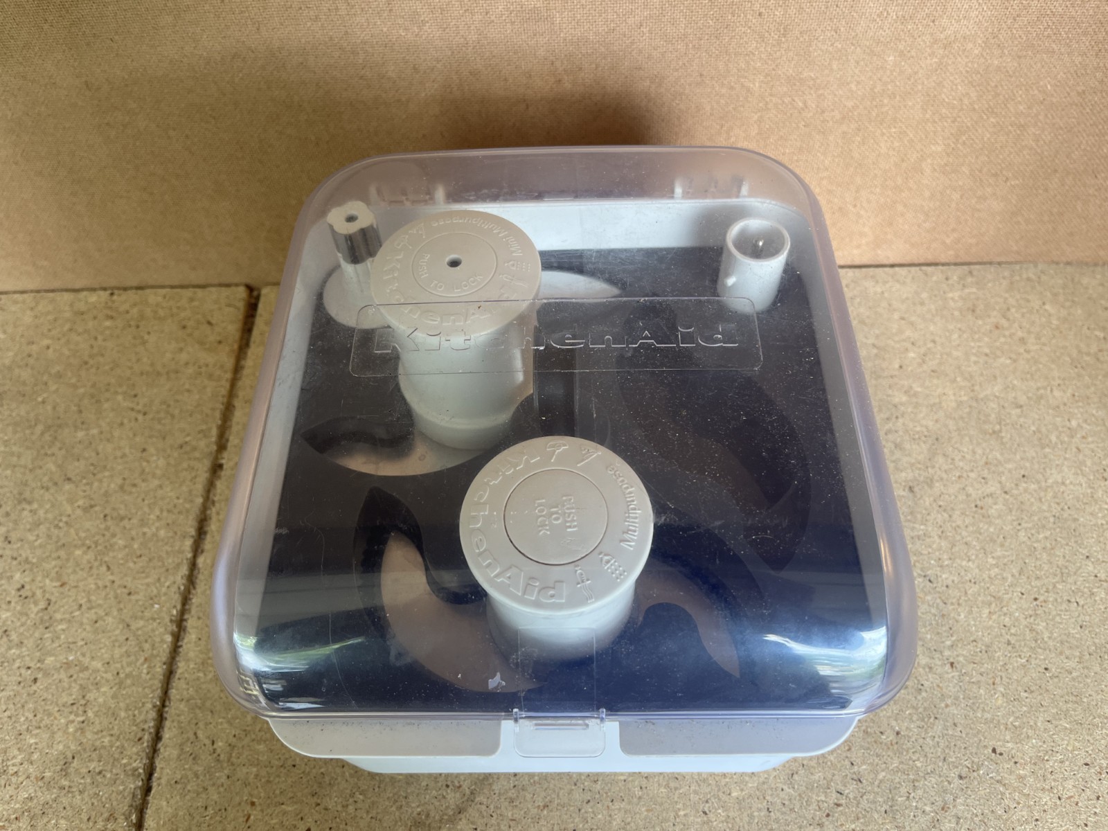 KitchenAid Food Processor Attachments w/ Storage Box NO DOUGH BLADE KFP1333 C83