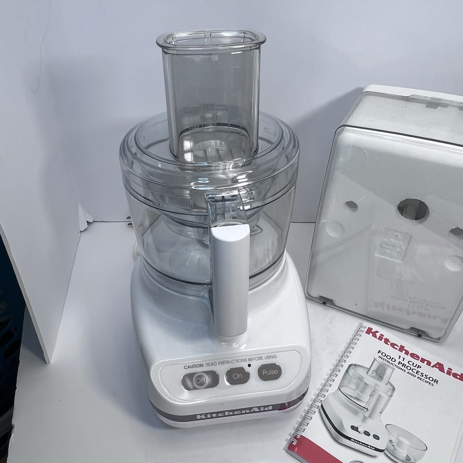 Kitchen Aid Food Processor 11 Cup Model KFP600 WHITE REFURBISHED