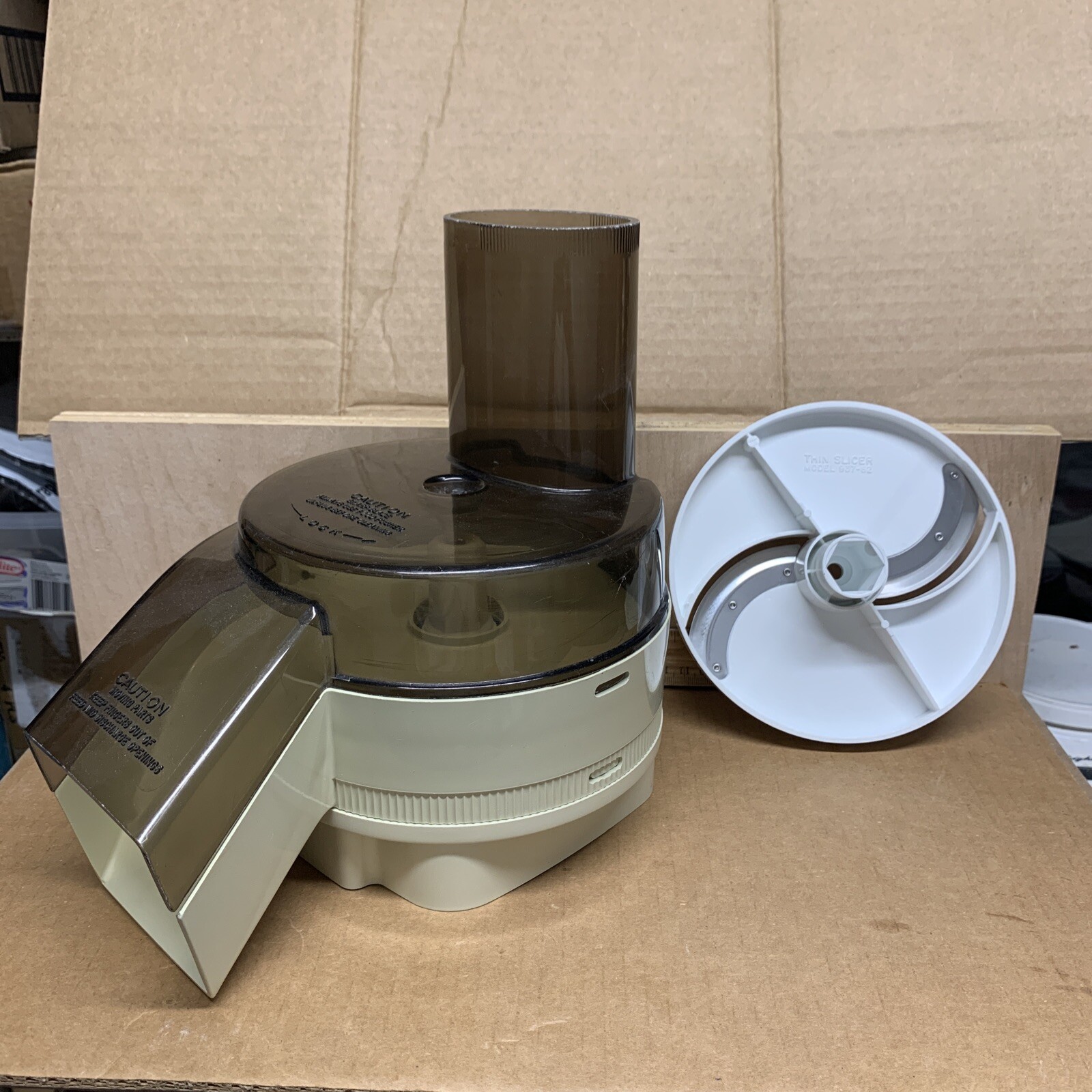 OSTER REGENCY KITCHEN CENTER 957-16F Food Processor Adapter Base Lid Thin Slicer