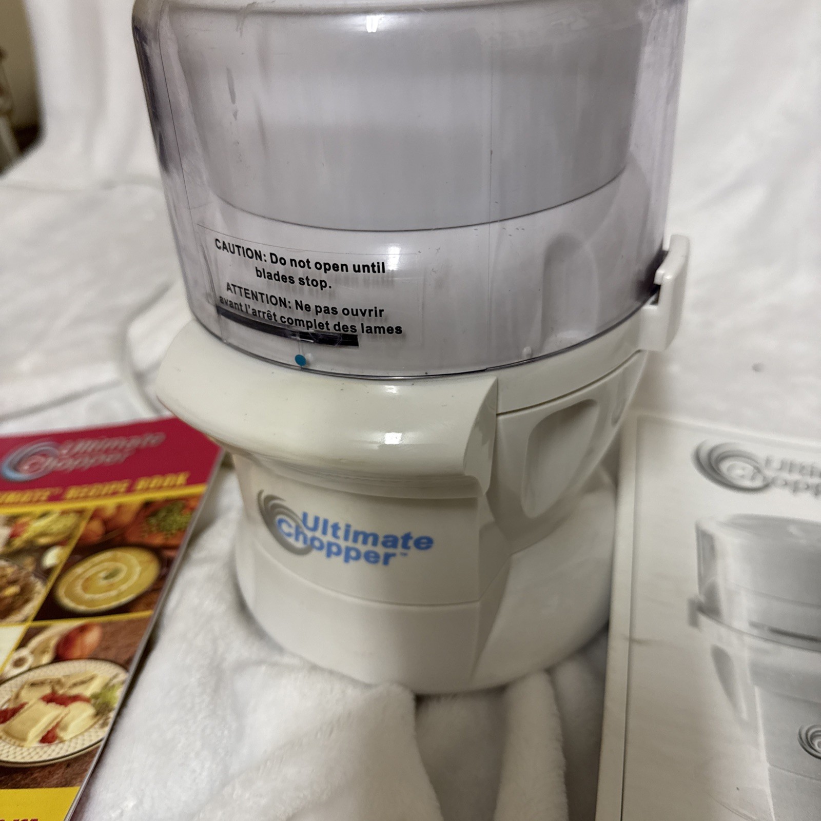 Ultimate Chopper Electric Food Processor CH-1 Mini Food Chopper 120V Kitchen