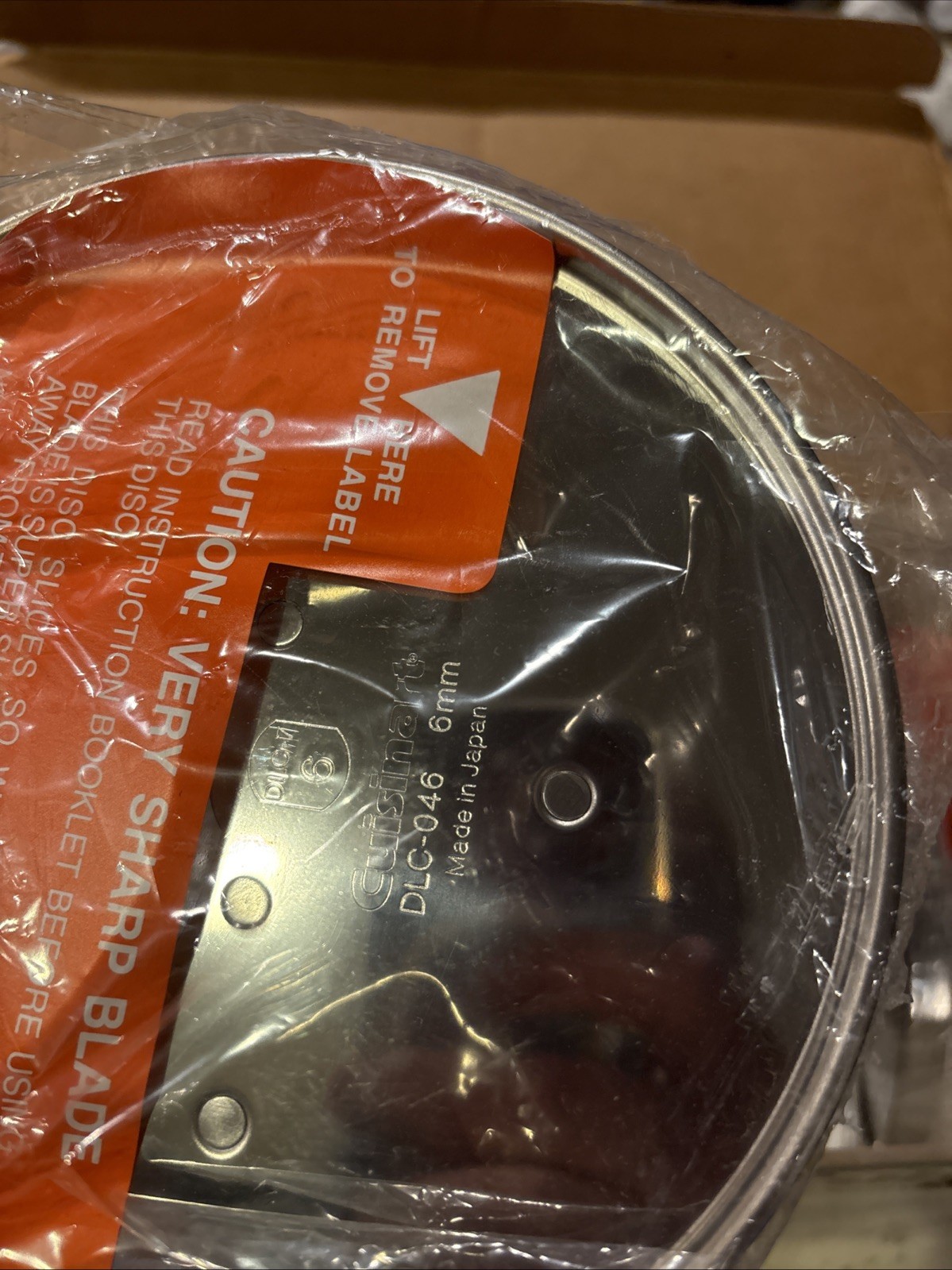 CUISINART DLC-7 SERIES 8 Of 9 DISC SET FOR FOR FOOD PROCESSOR DLC-070 (VINTAGE)