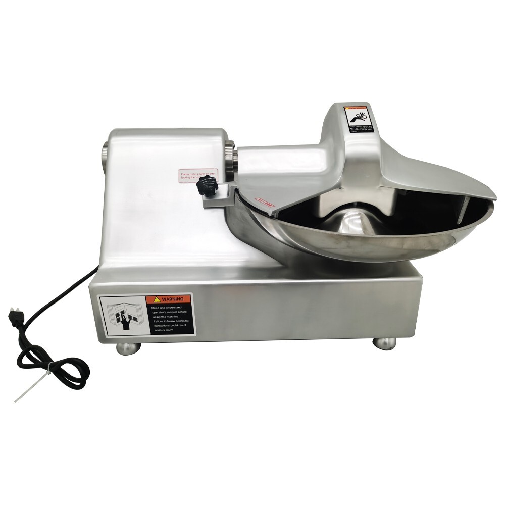 Commercial 110V Food Chopper Processor 8L Capacity Bowl Cutter Food Processor El