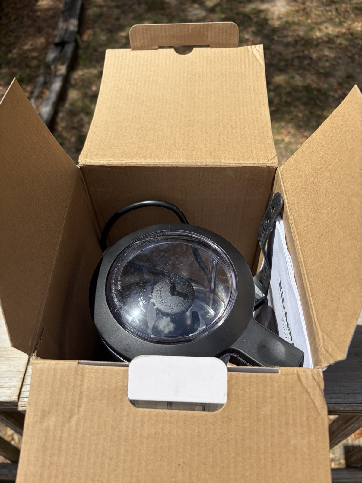 KitchenAid 3.5 C Food Chopper In Box KFC3510CU Quickly Mix Purée WORKS Paperwork
