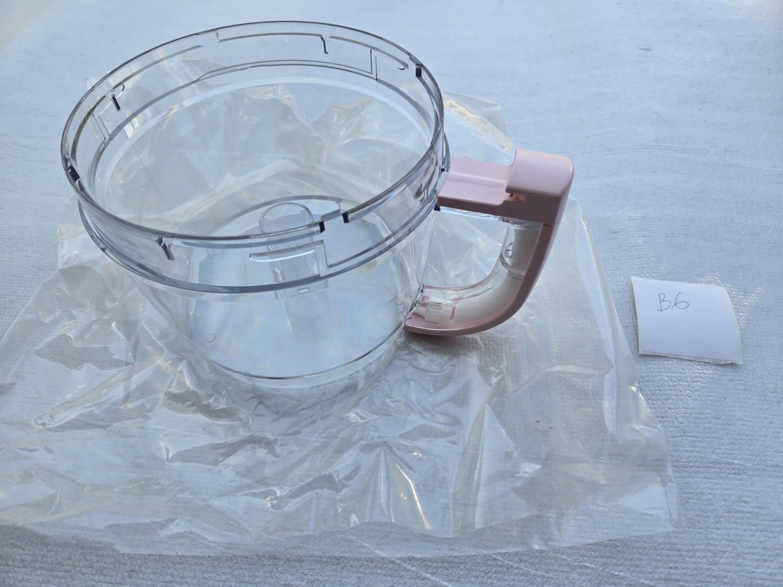 New OEM KitchenAid Work Bowl KFPW760 KFPW761 KFPM770 Blue OR PINK Handle