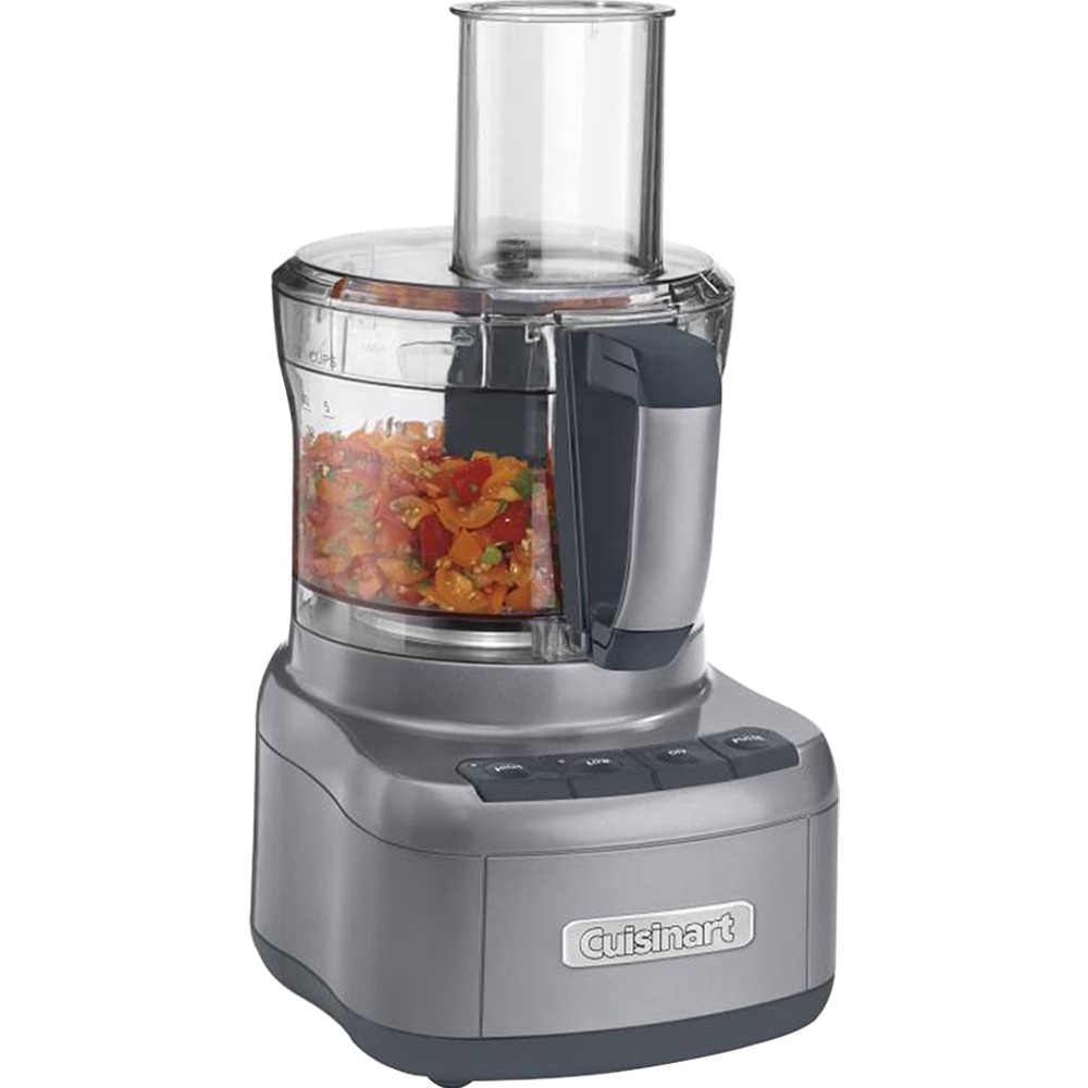 Cuisinart Elemental 8-Cup 350 Watts Food Processor BPA Free GunMetal FP-8GM – Op