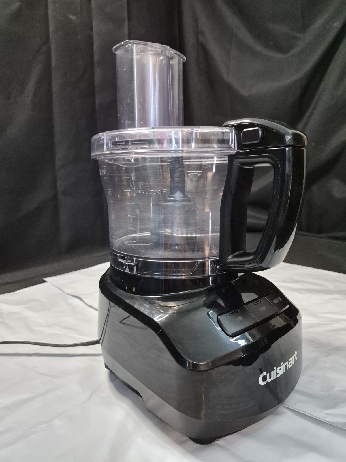 Cuisinart 7-Cup Food Processor, Blender Black , Complete And Ready , Clean