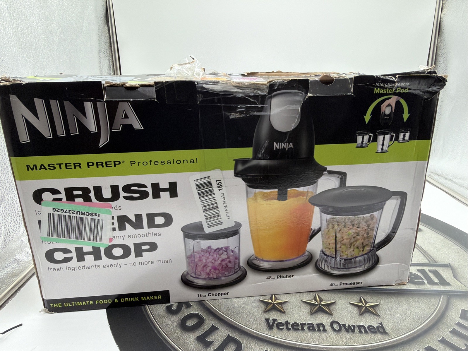 Ninja Master Prep 5 Cup Food Processor (QB1004)