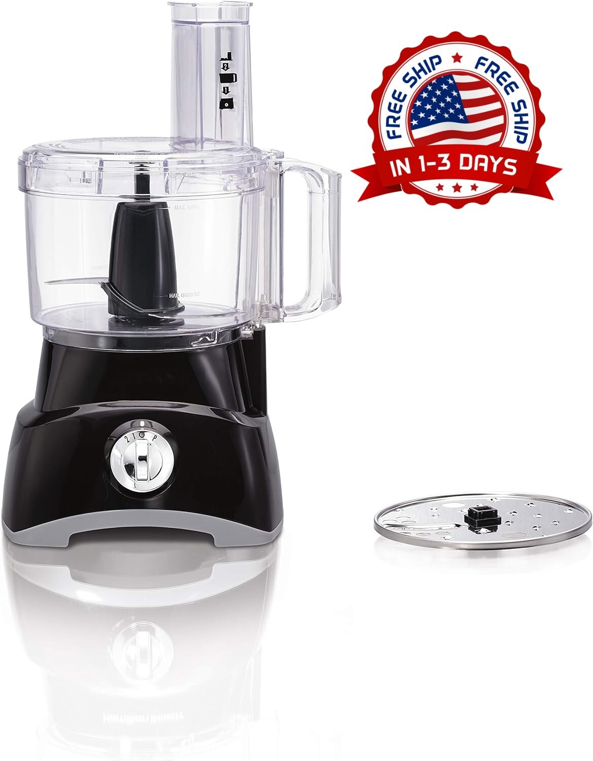 Procesador de alimentos y picador de verduras de 8 taza de diseño compacto NEW
