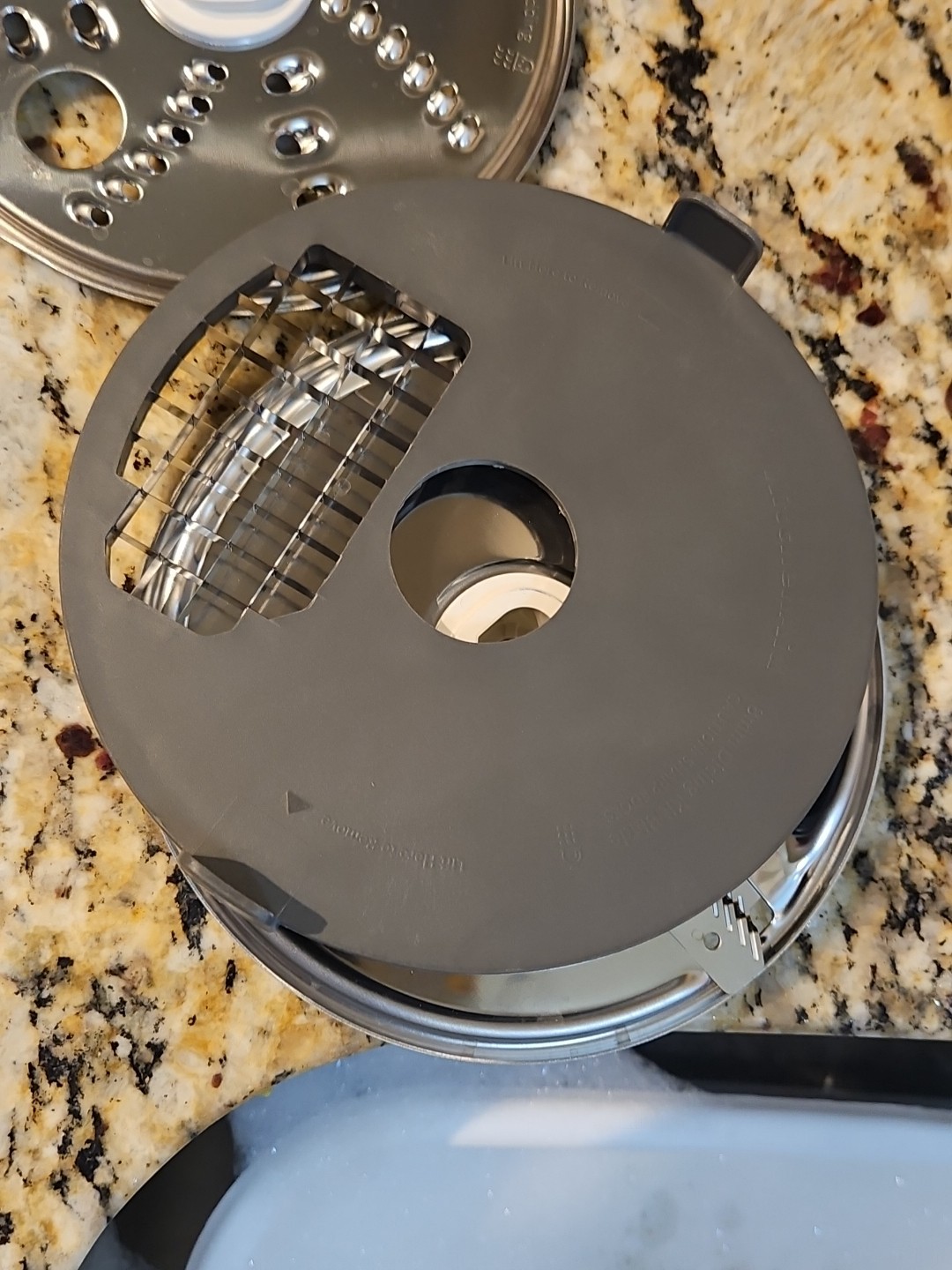 KitchenAid Mixer Food Processor Attachments Set 7 Pieces In Case Slicer