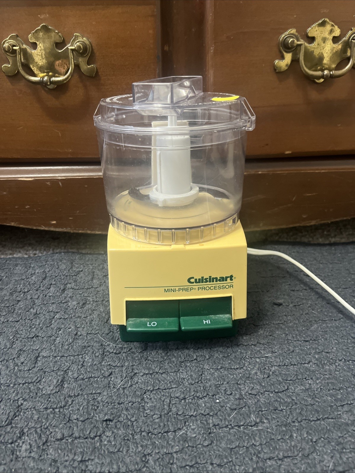 Vintage Cuisinart Mini-Prep Food Processor DLC-1 – Green – Rare Color – NWOB